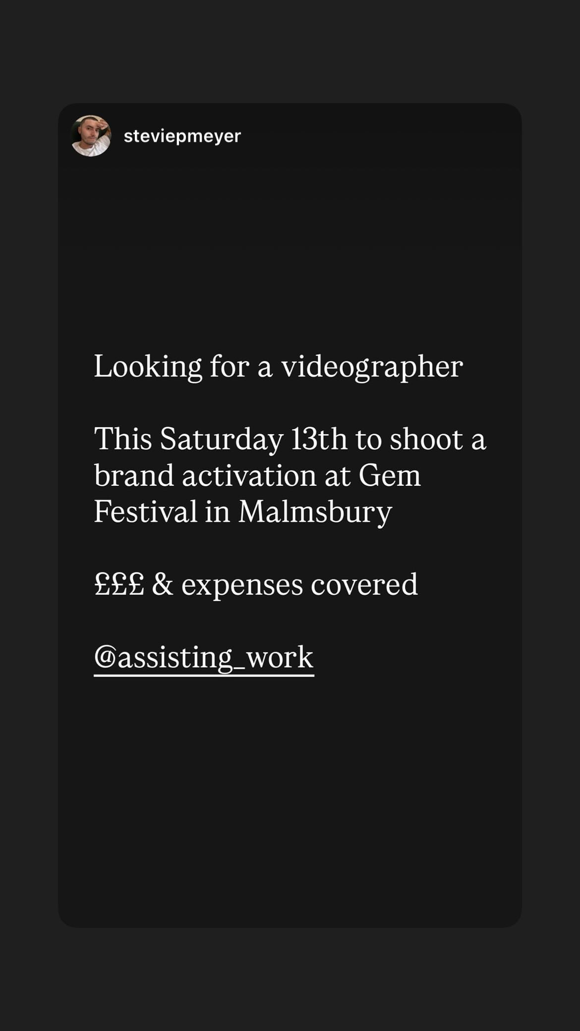 Job post media