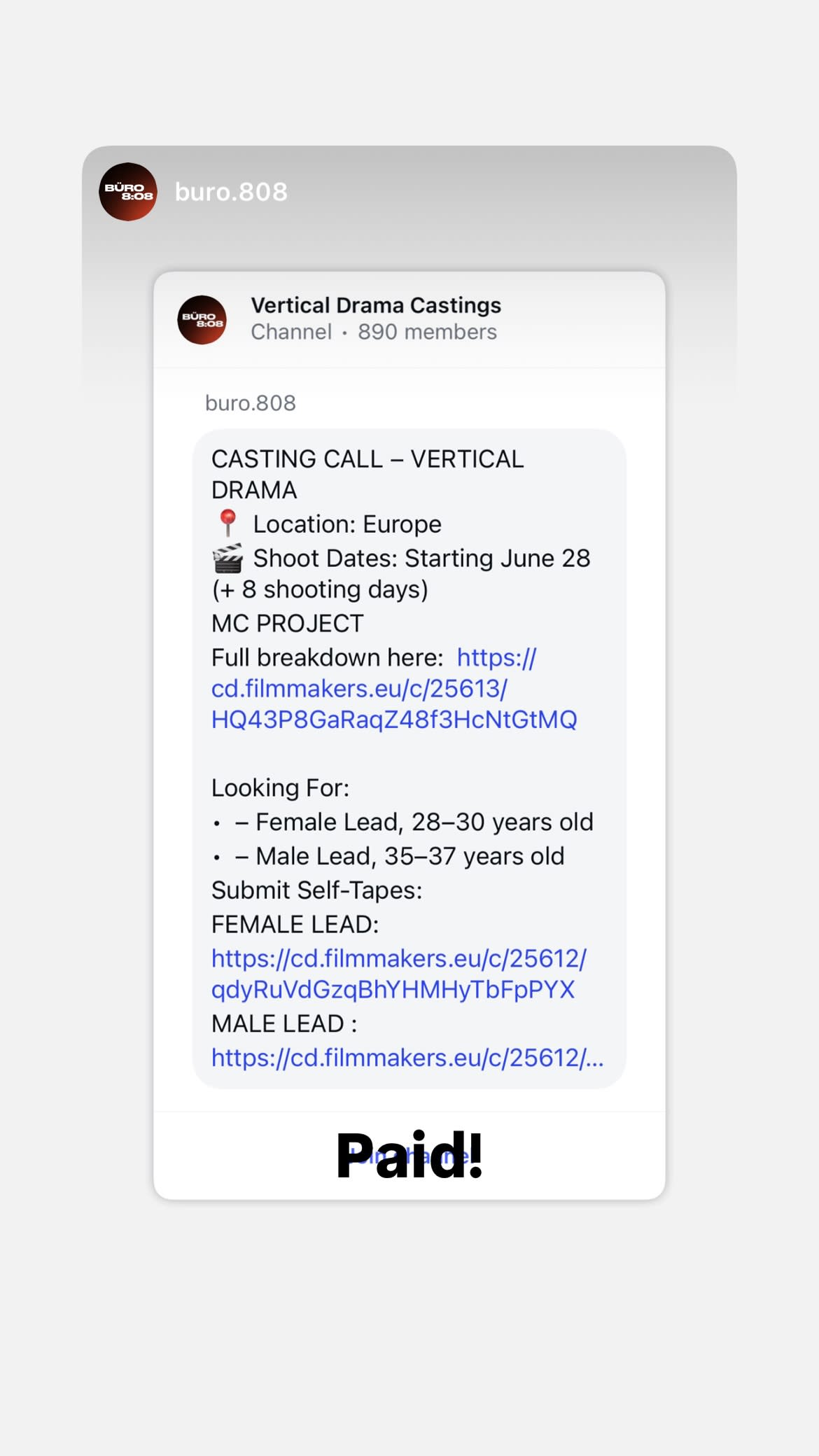 Job post media