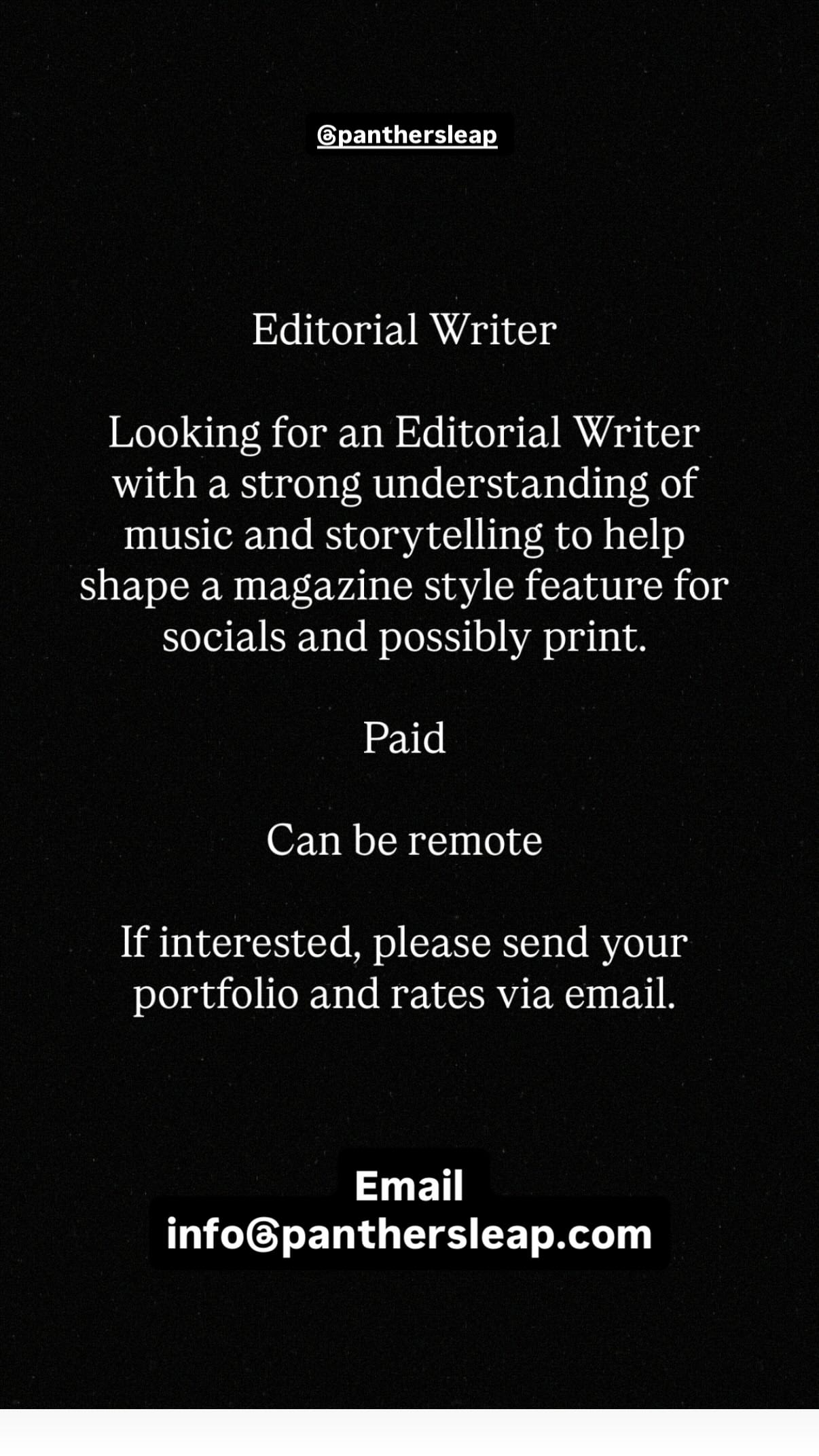 Job post media