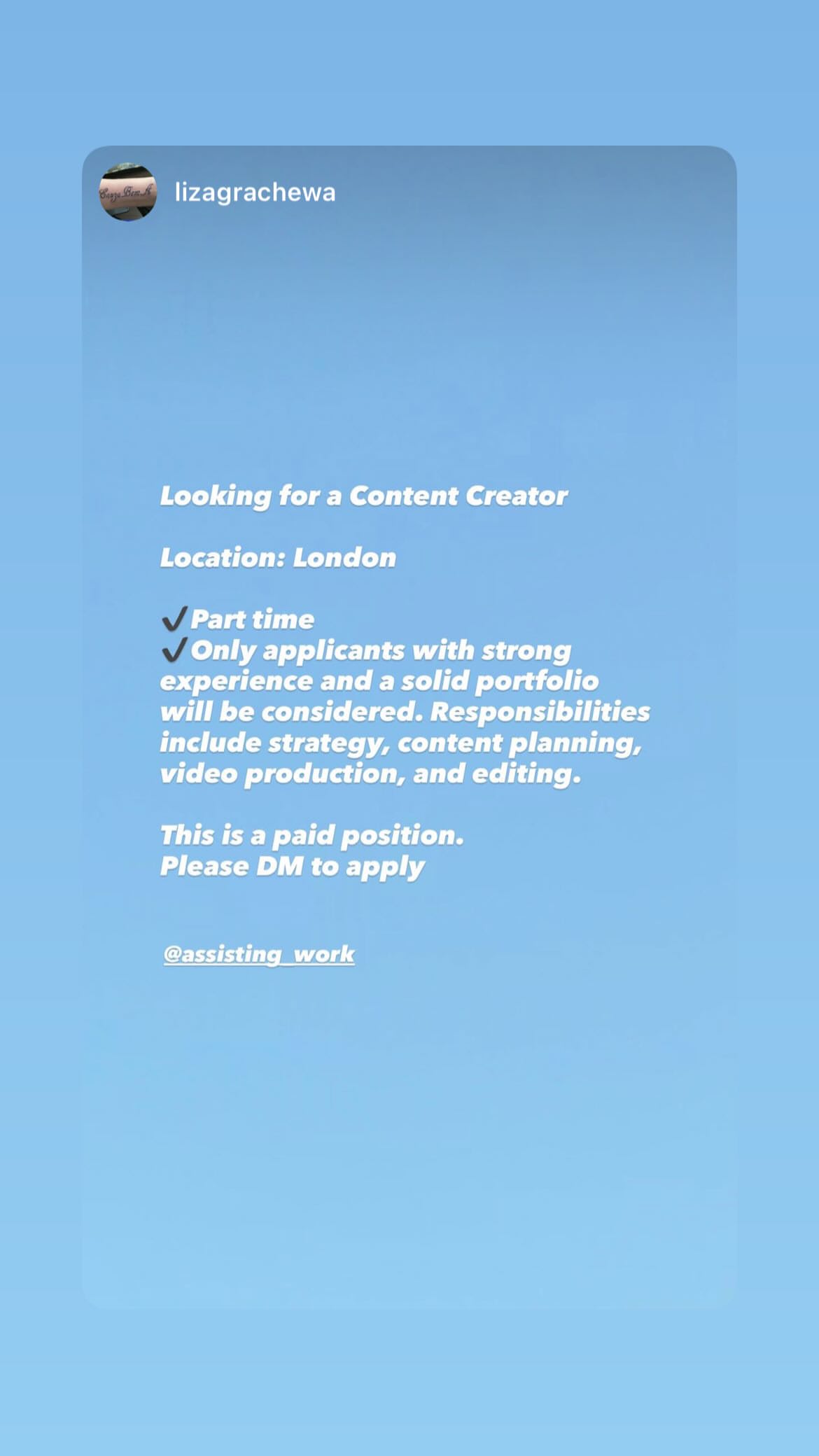 Job post media