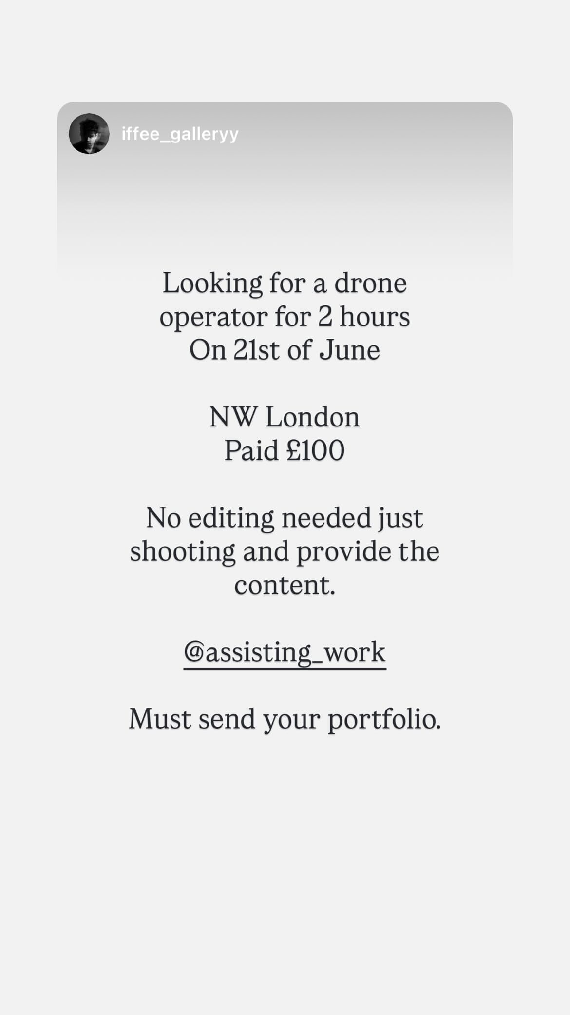 Job post media