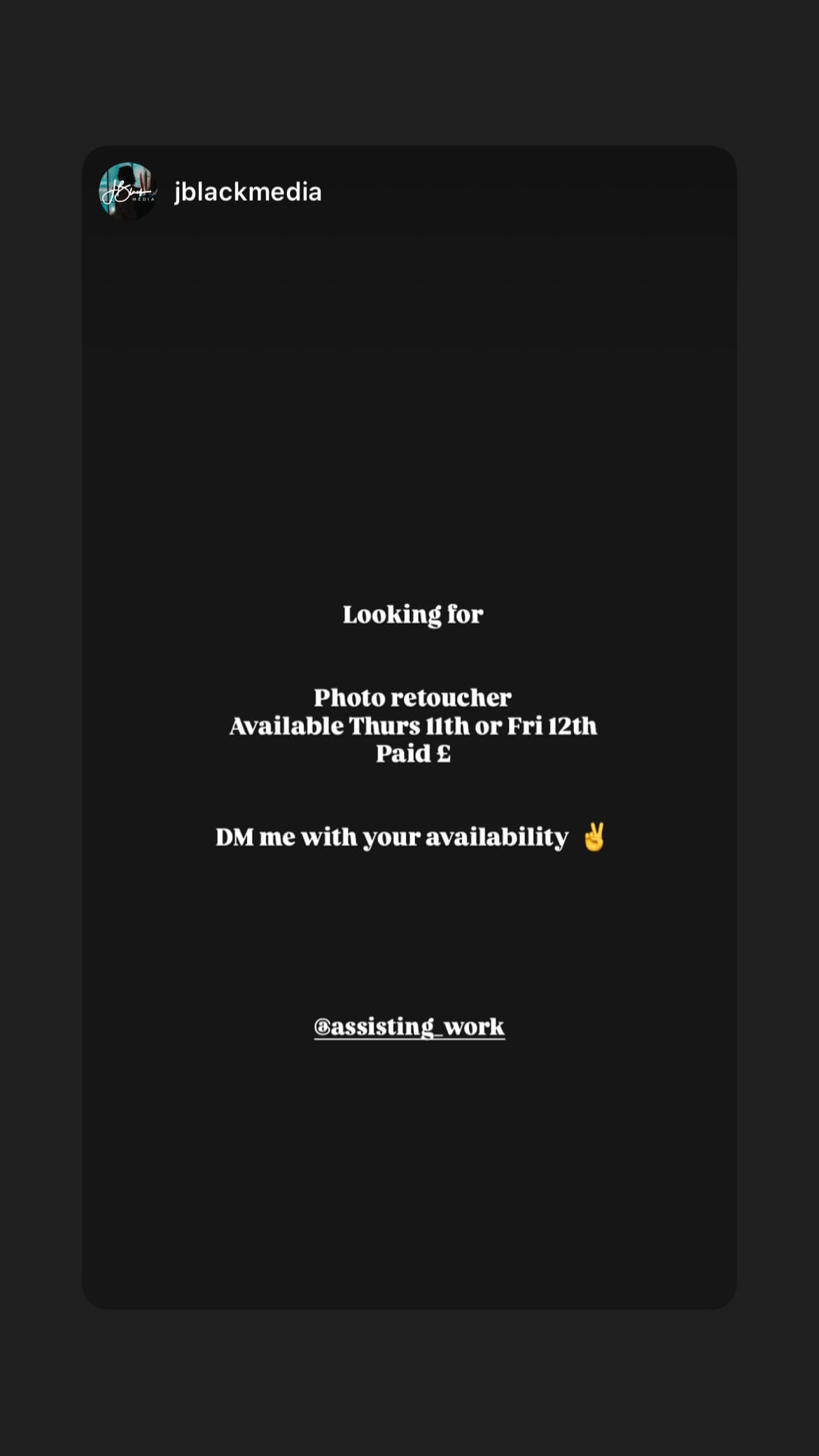 Job post media