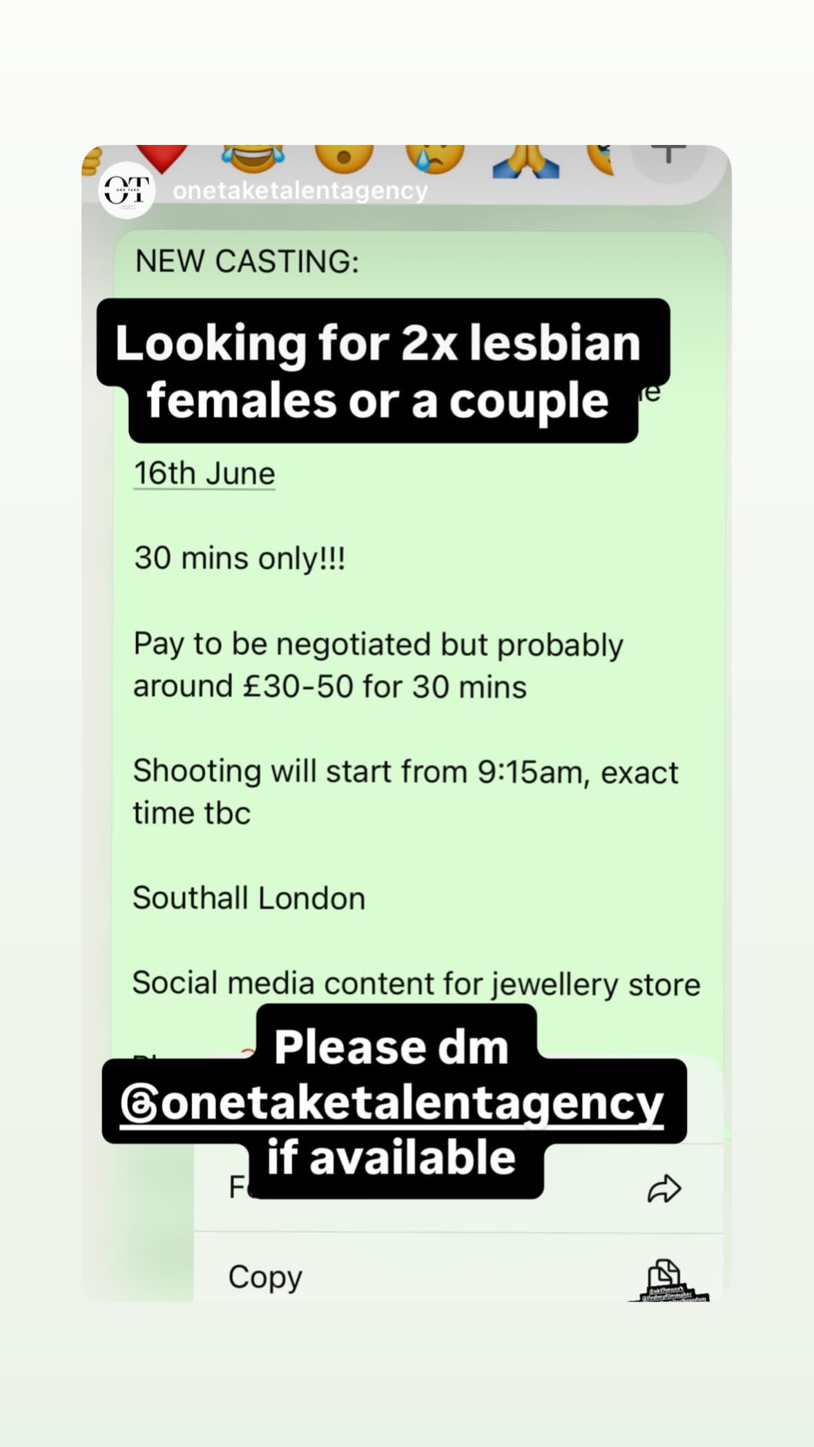 Job post media