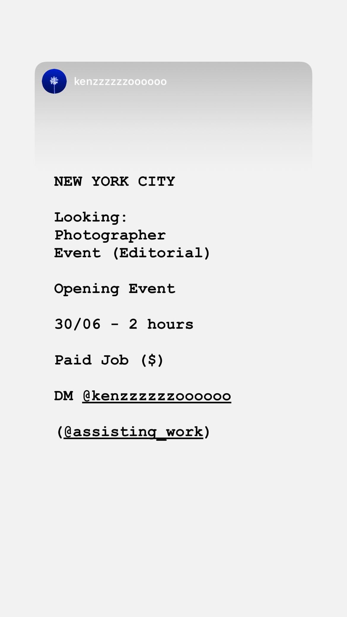 Job post media