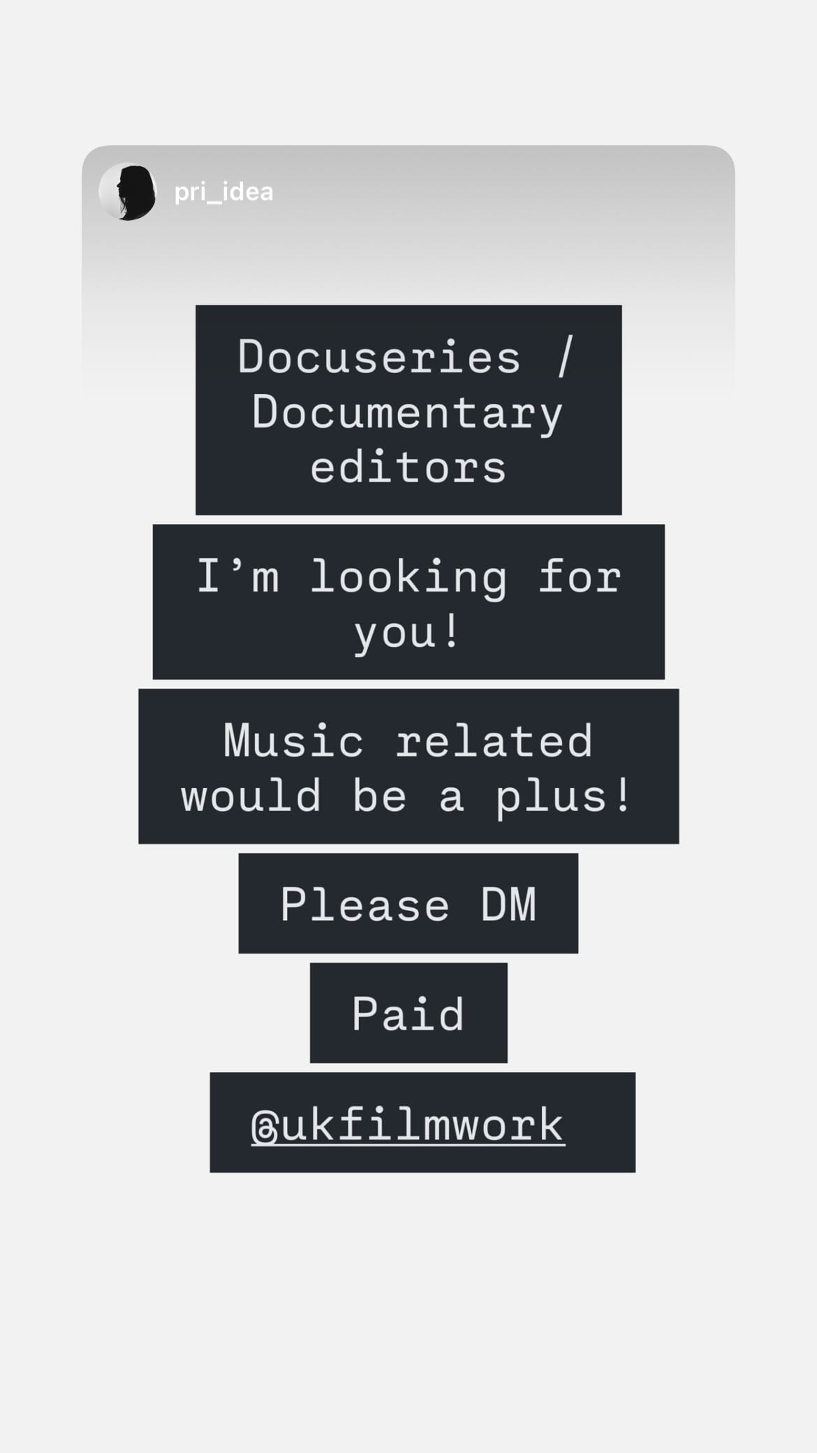 Job post media