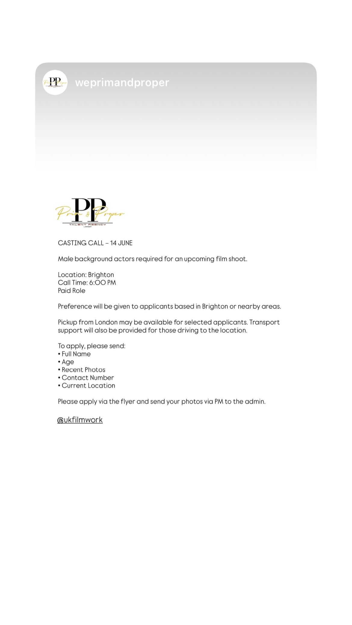 Job post media
