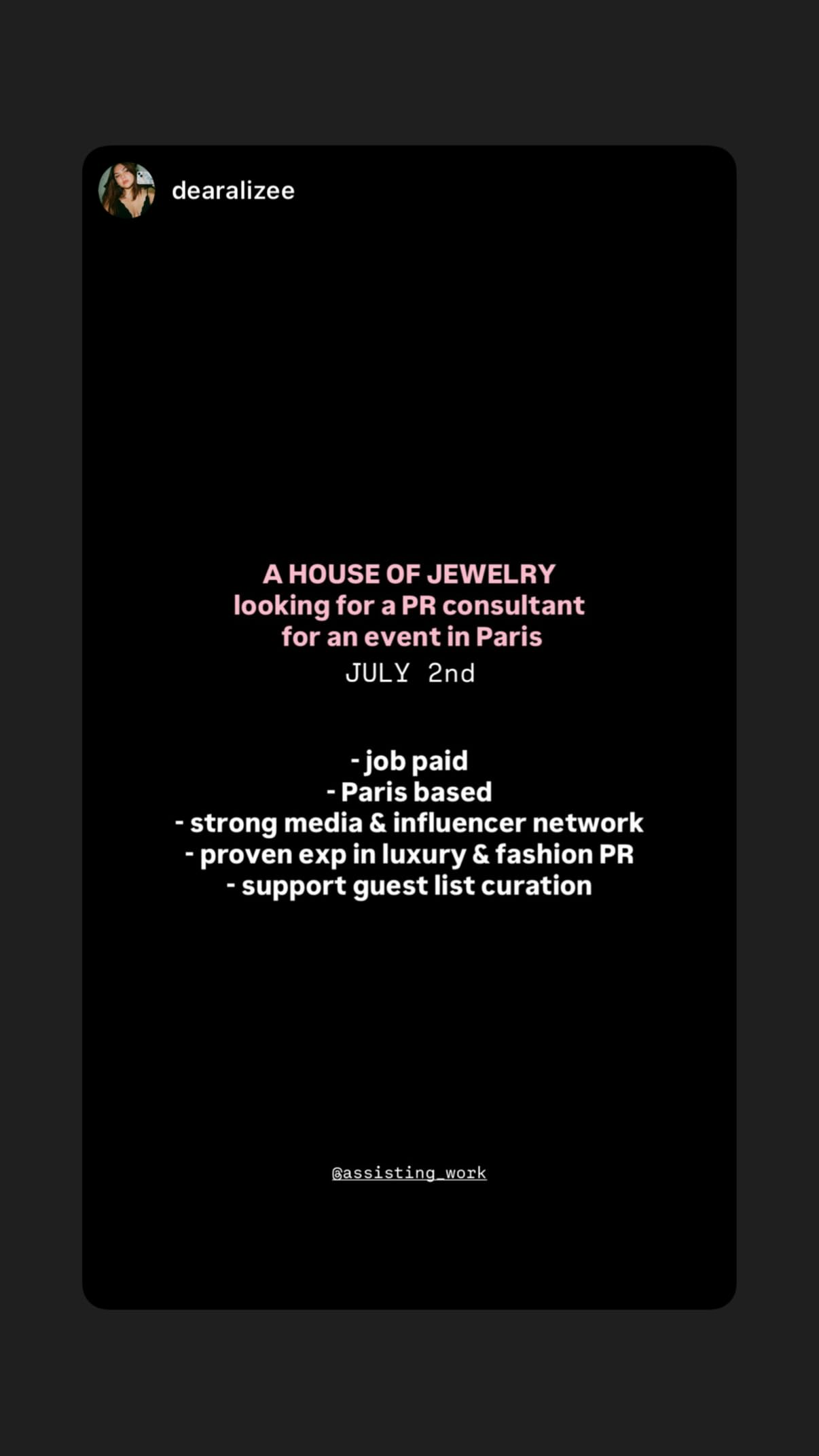 Job post media
