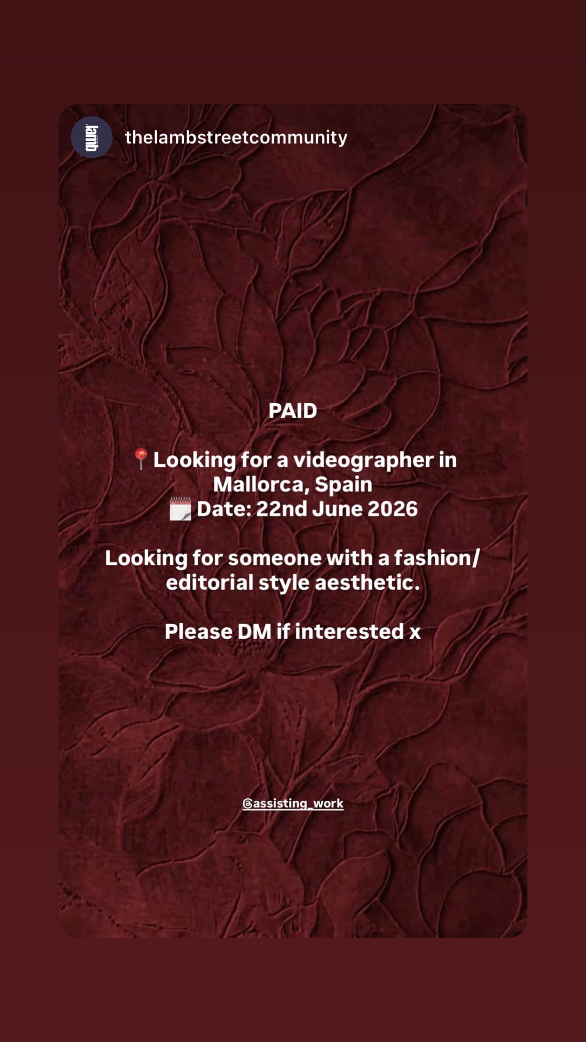 Job post media
