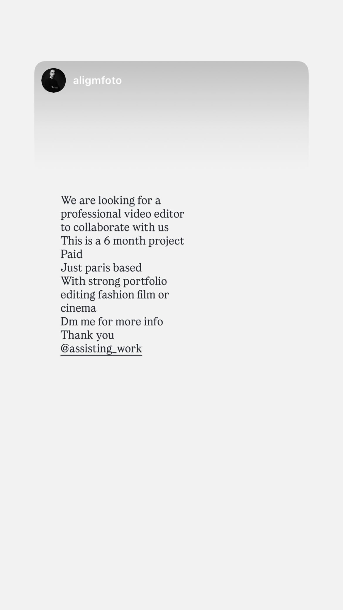 Job post media