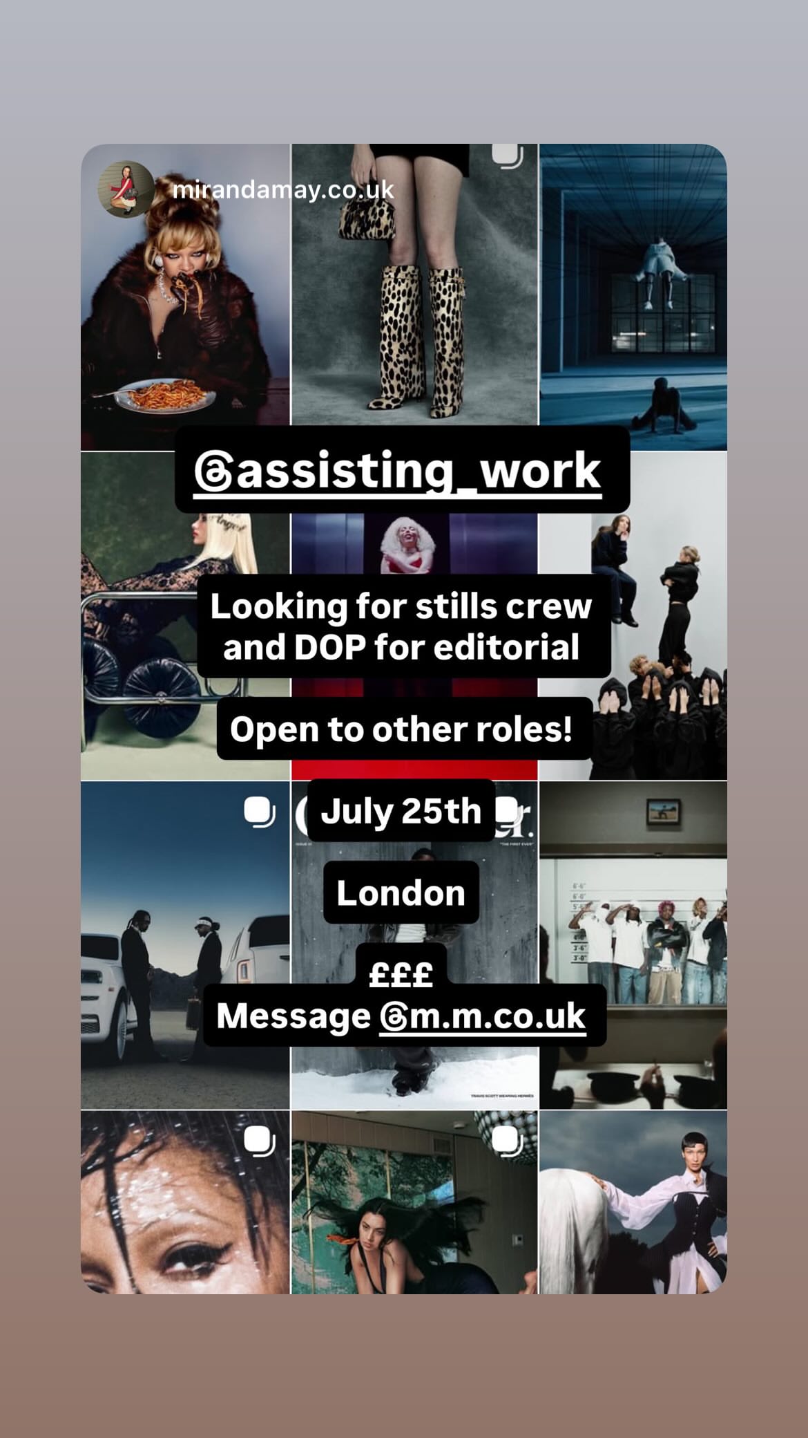 Job post media