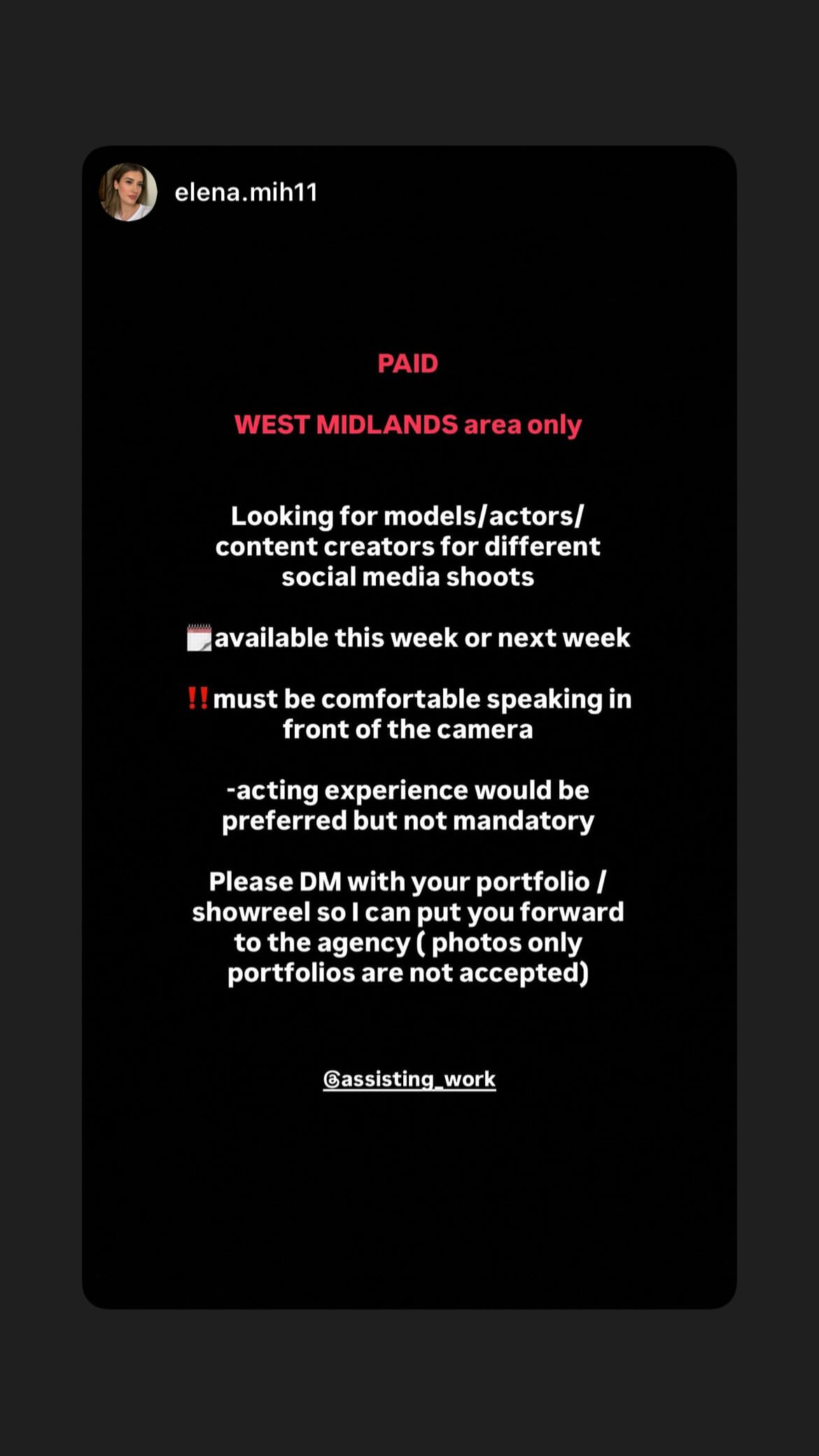 Job post media