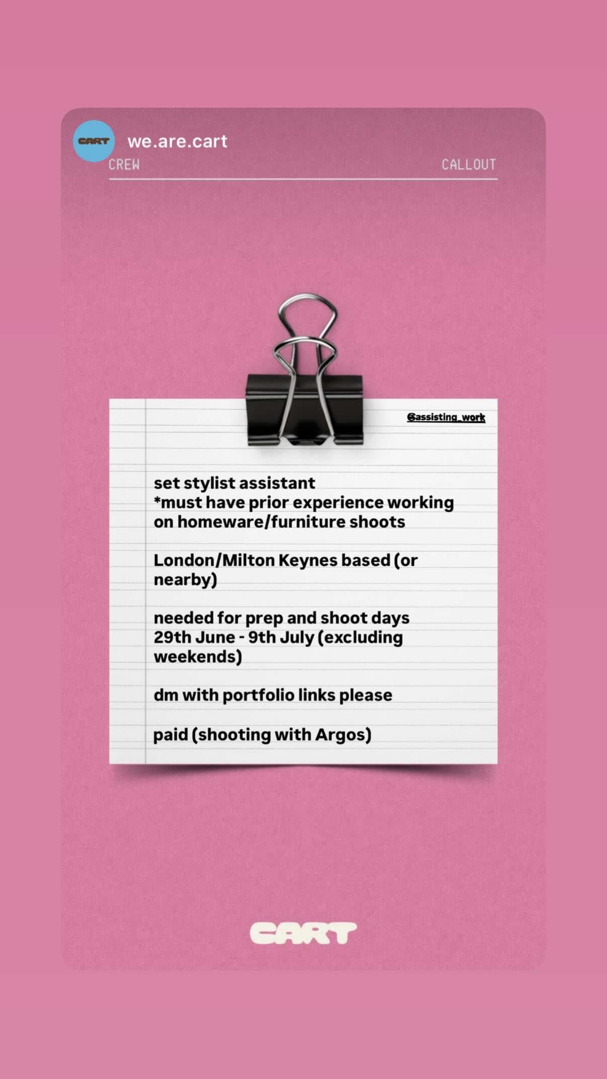 Job post media