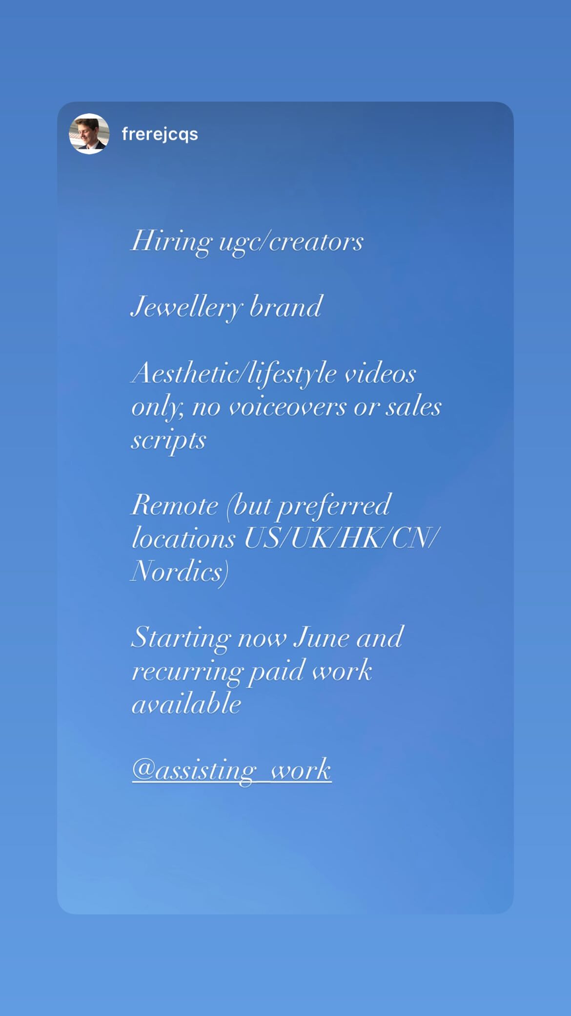 Job post media
