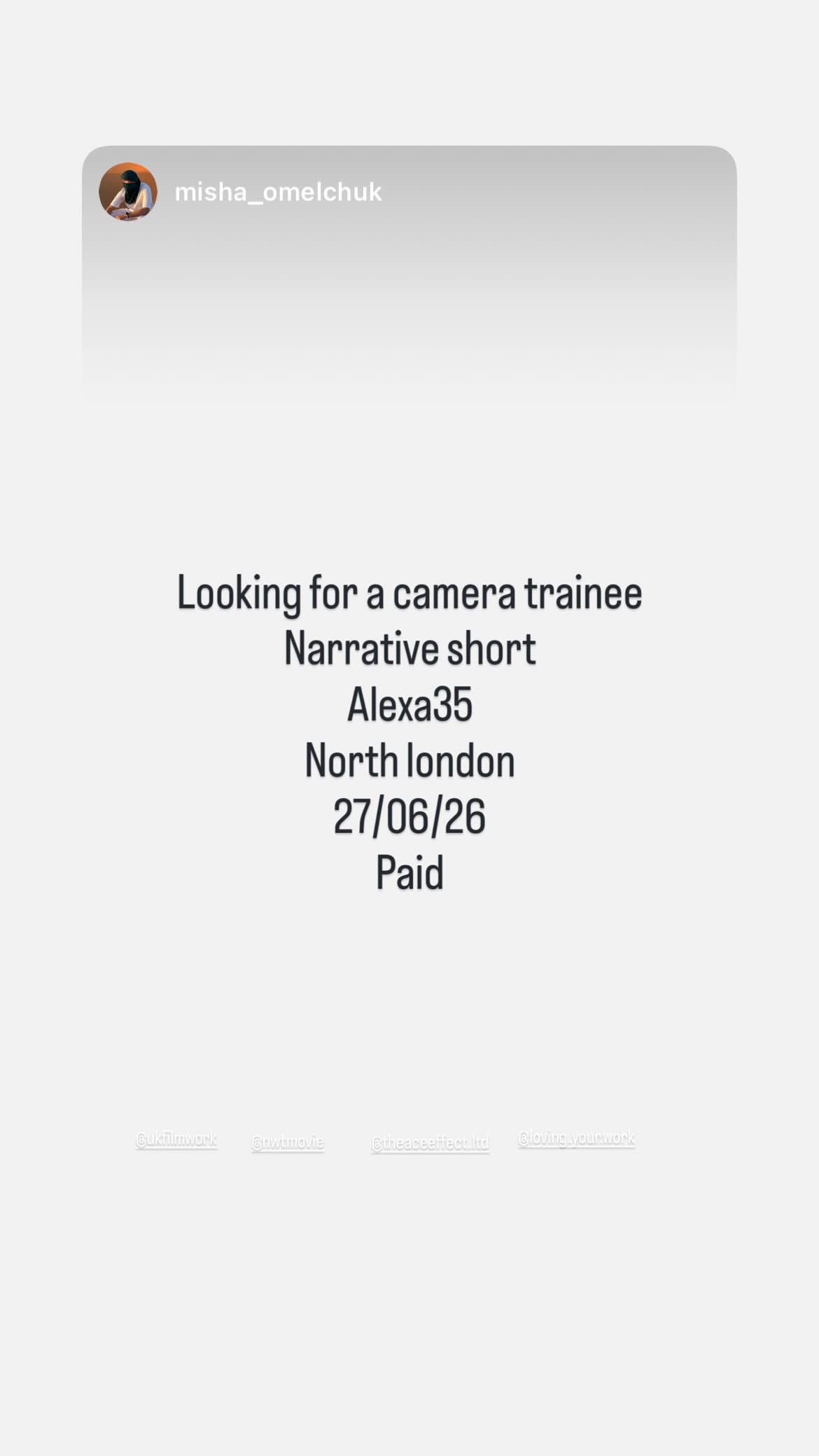 Job post media