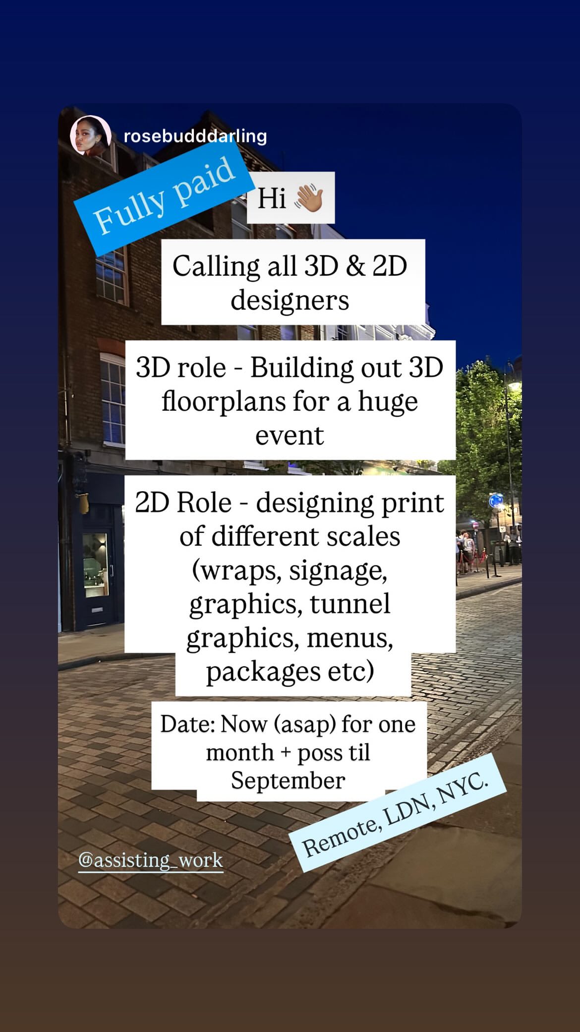 Job post media