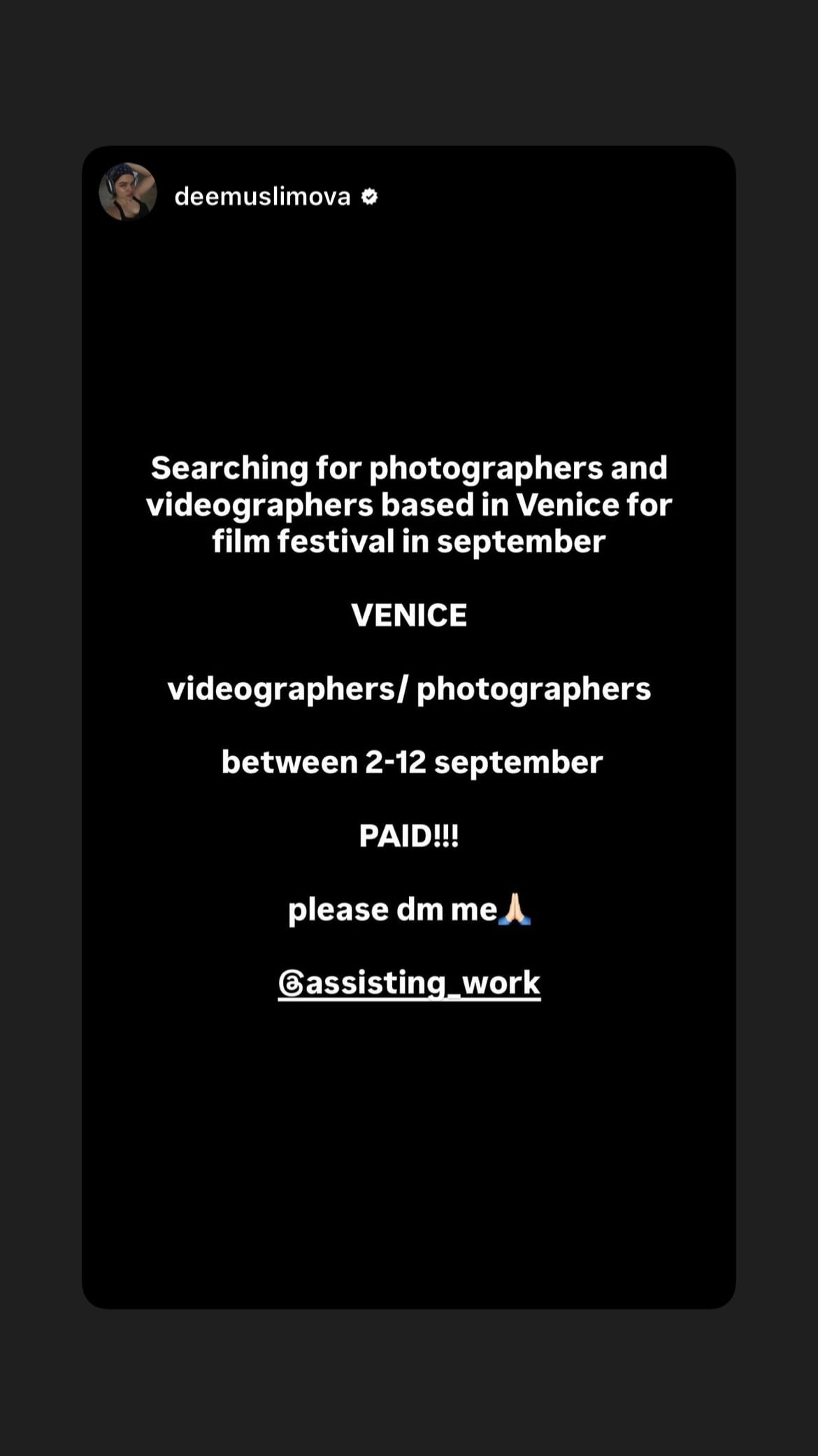 Job post media