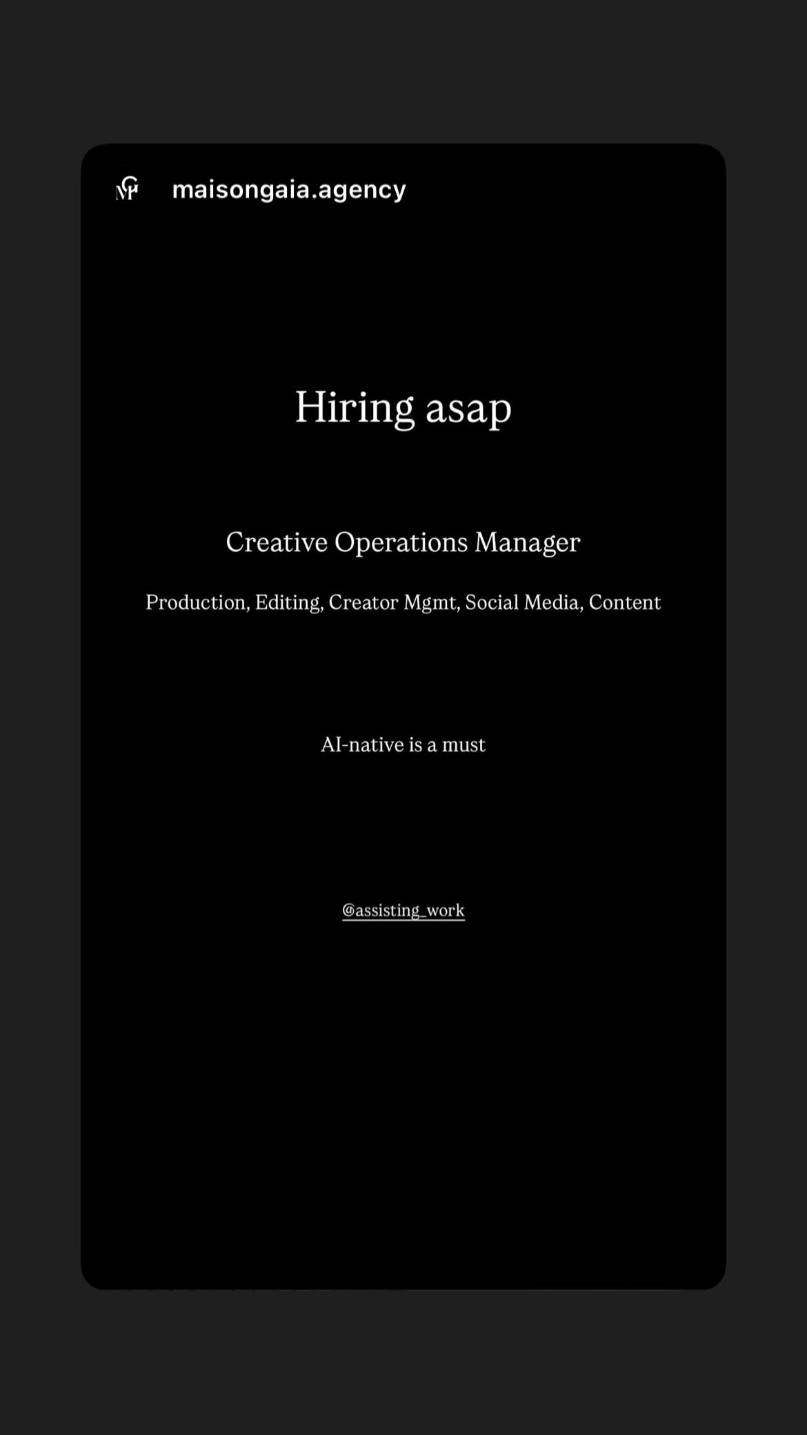 Job post media