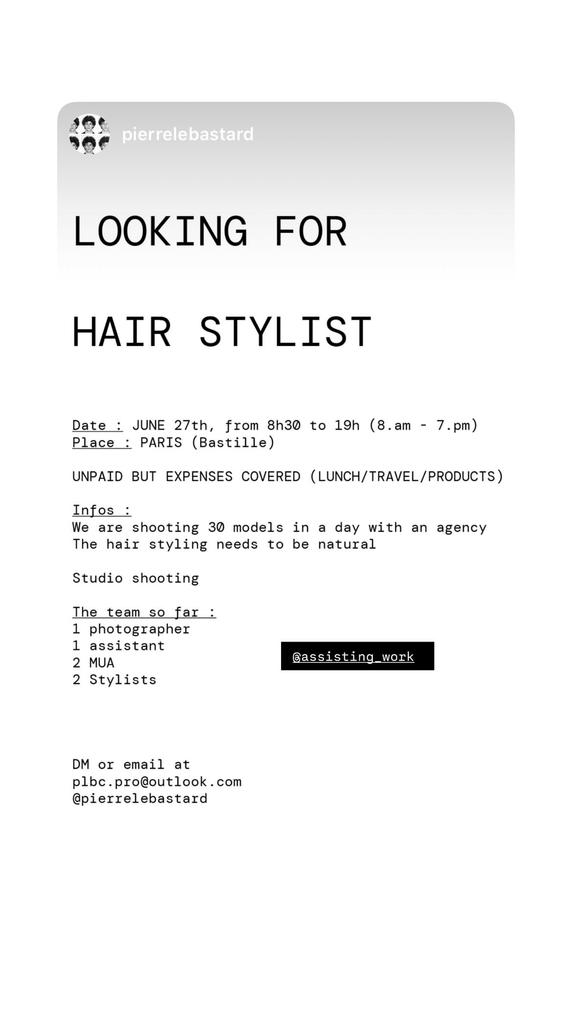 Job post media