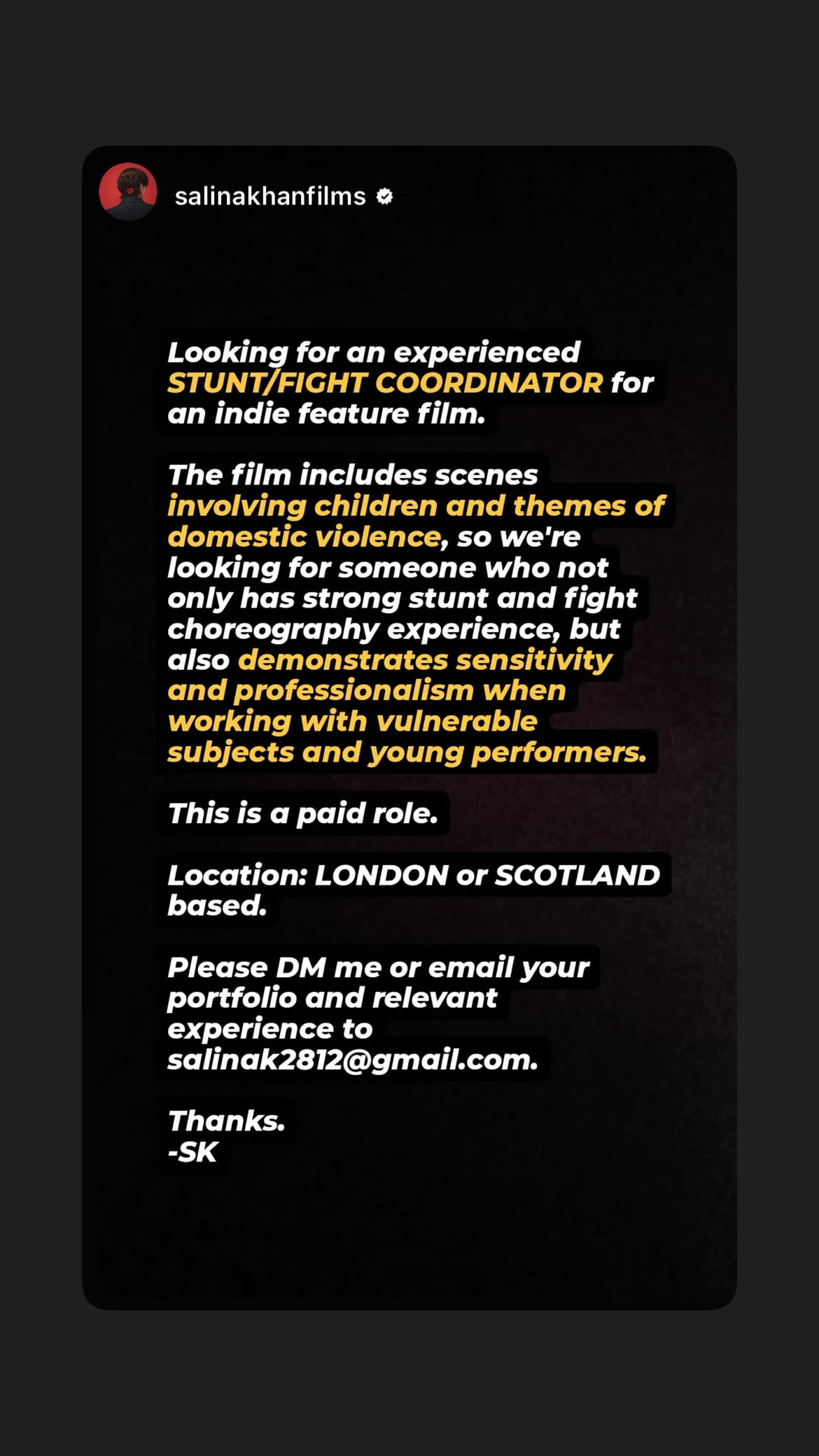 Job post media