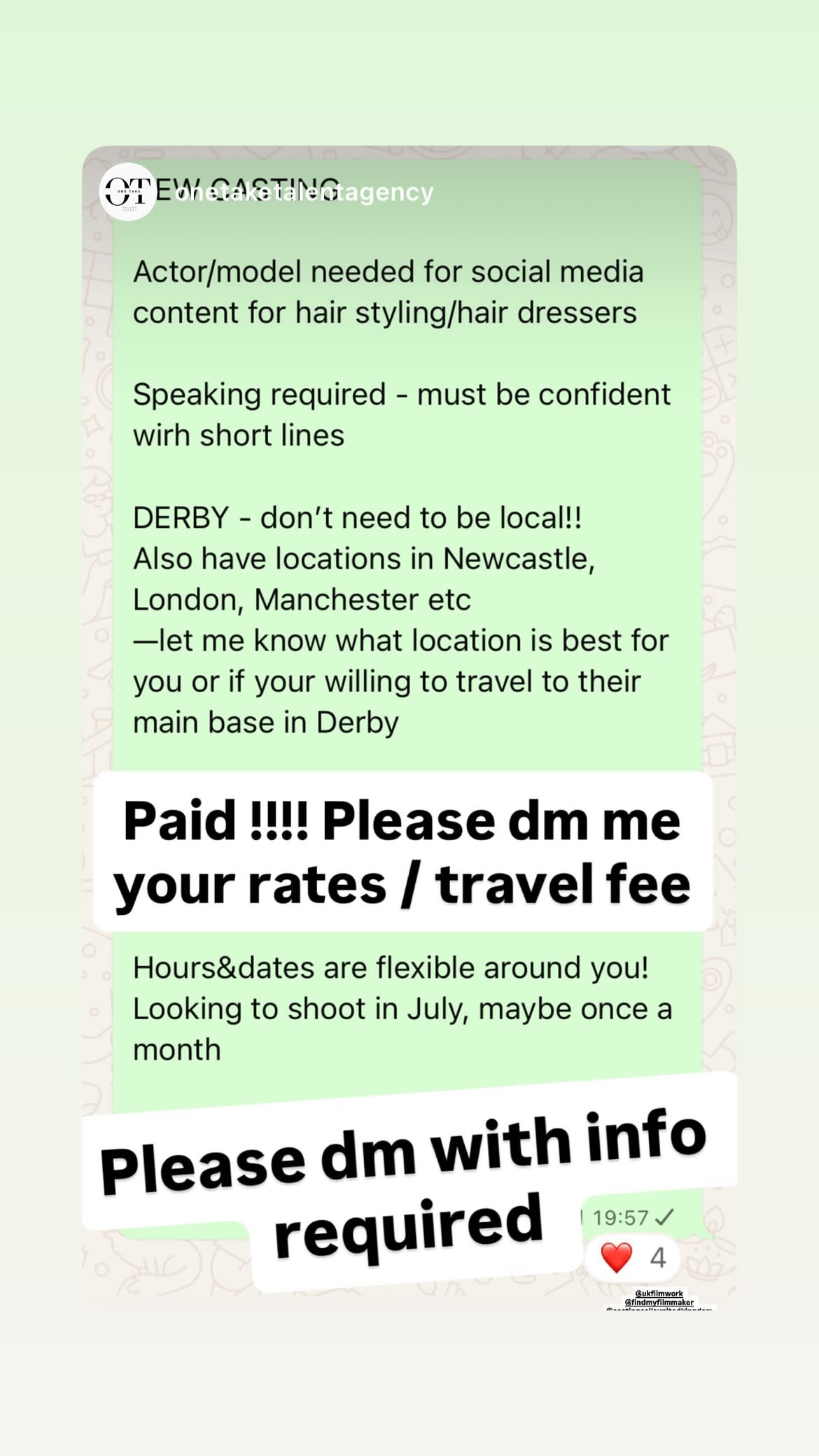 Job post media