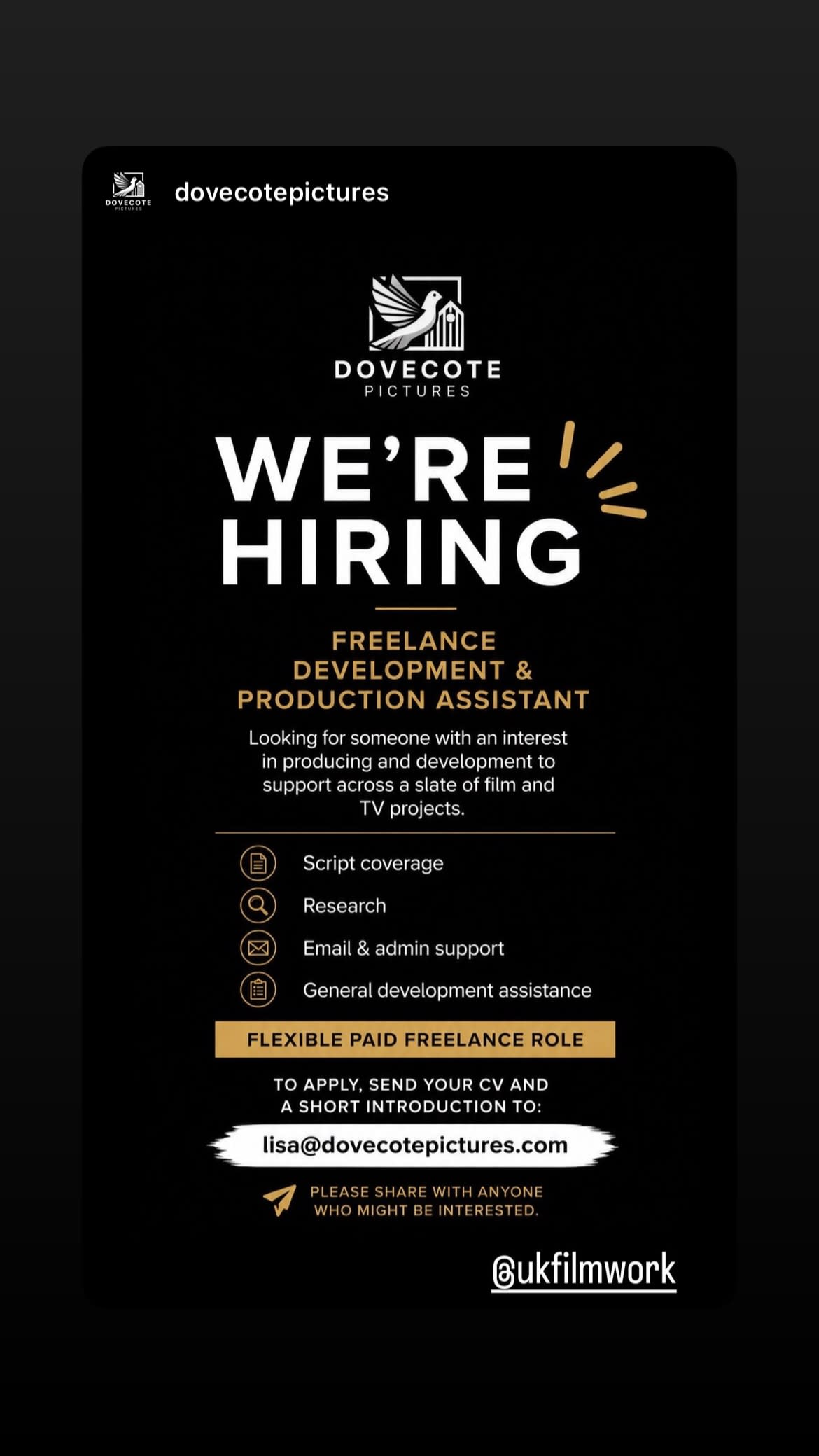 Job post media