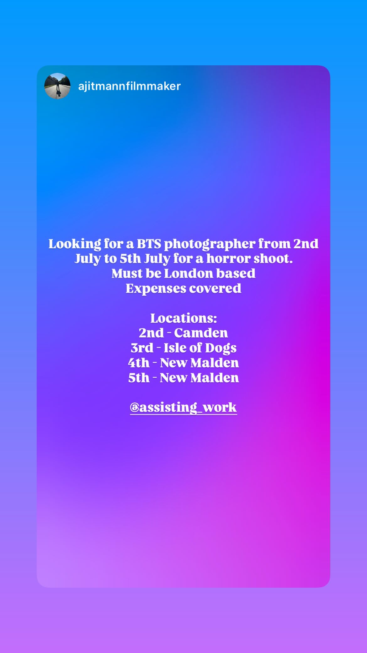 Job post media