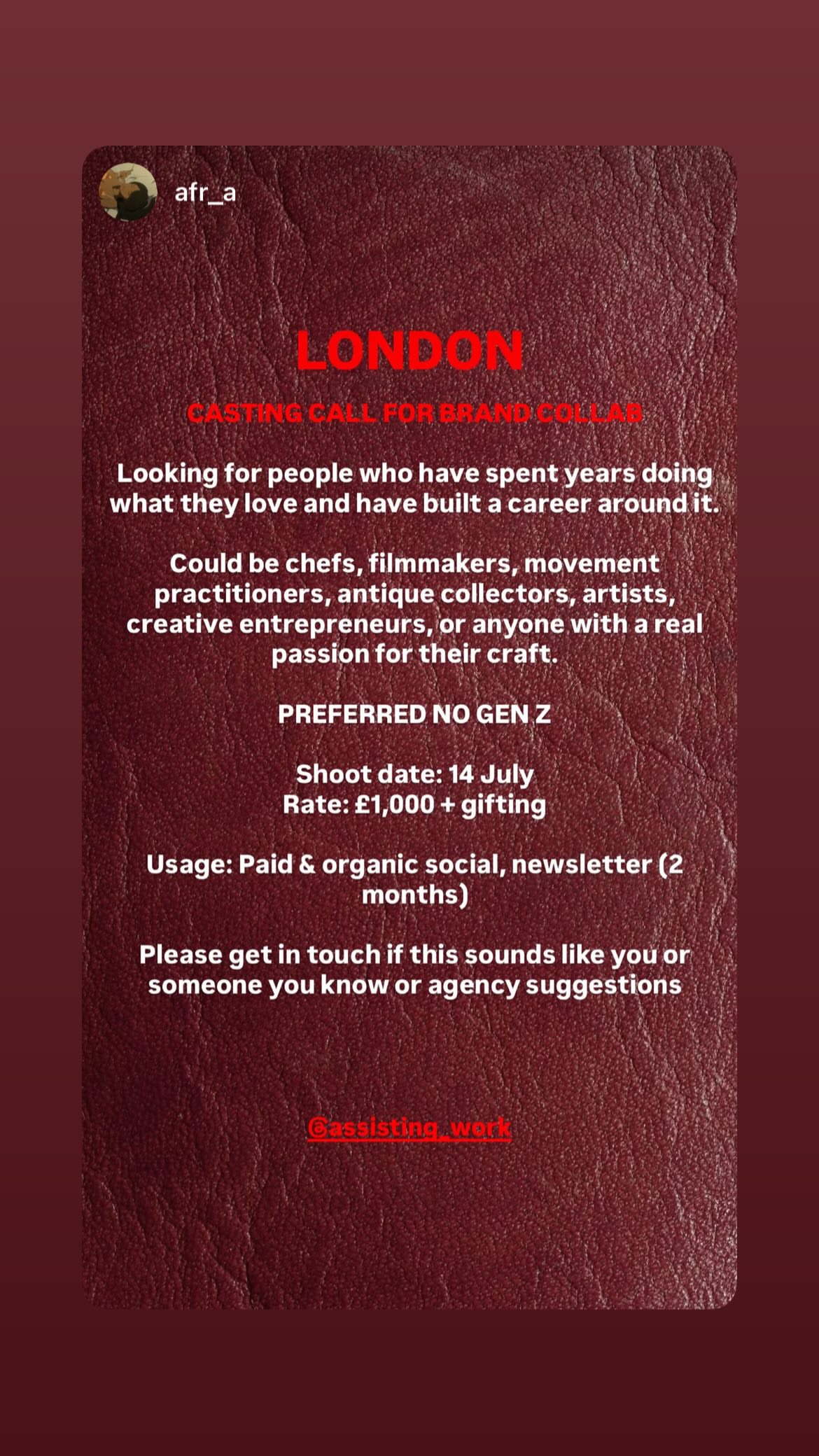 Job post media