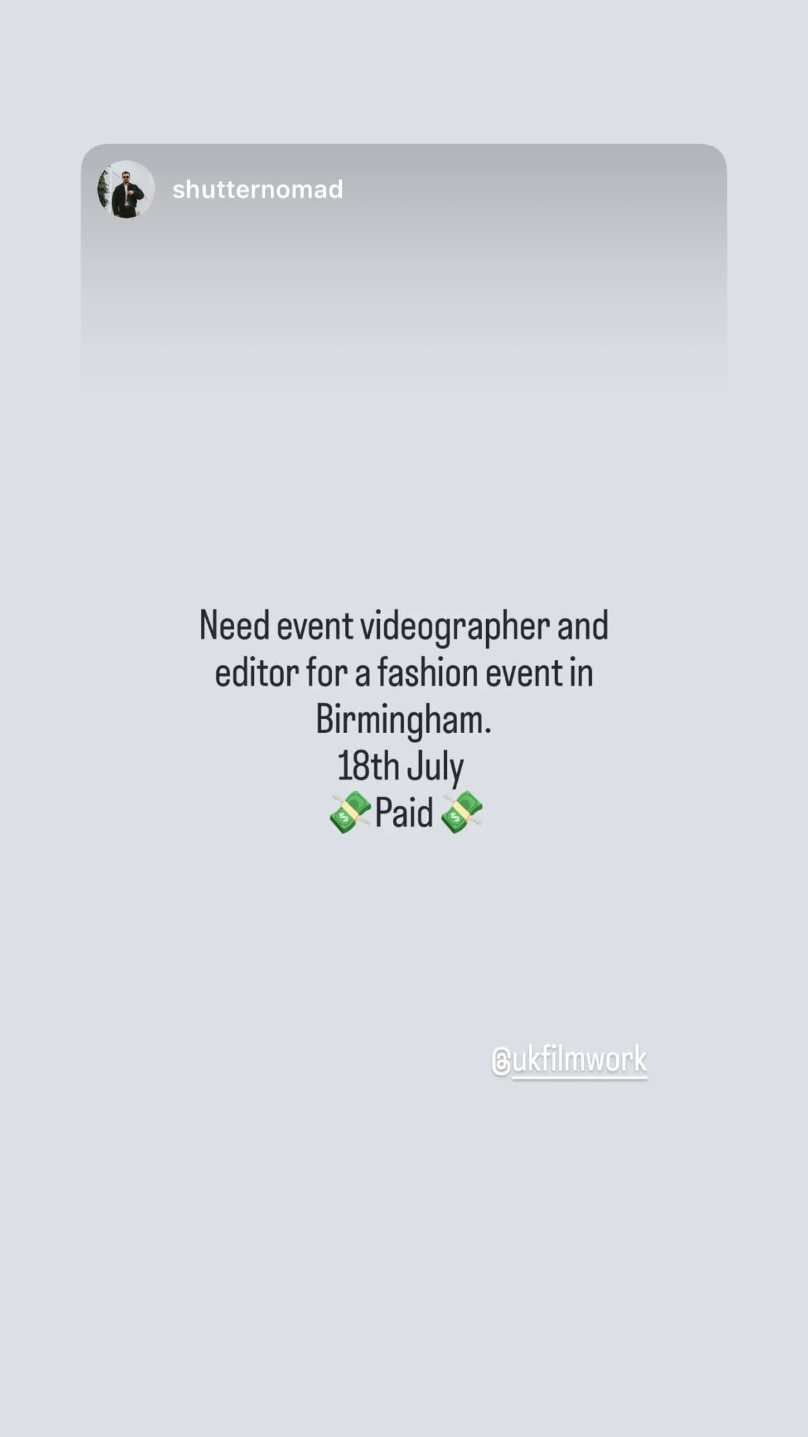 Job post media