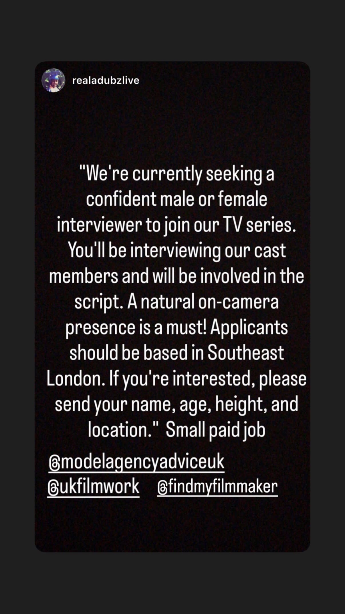 Job post media