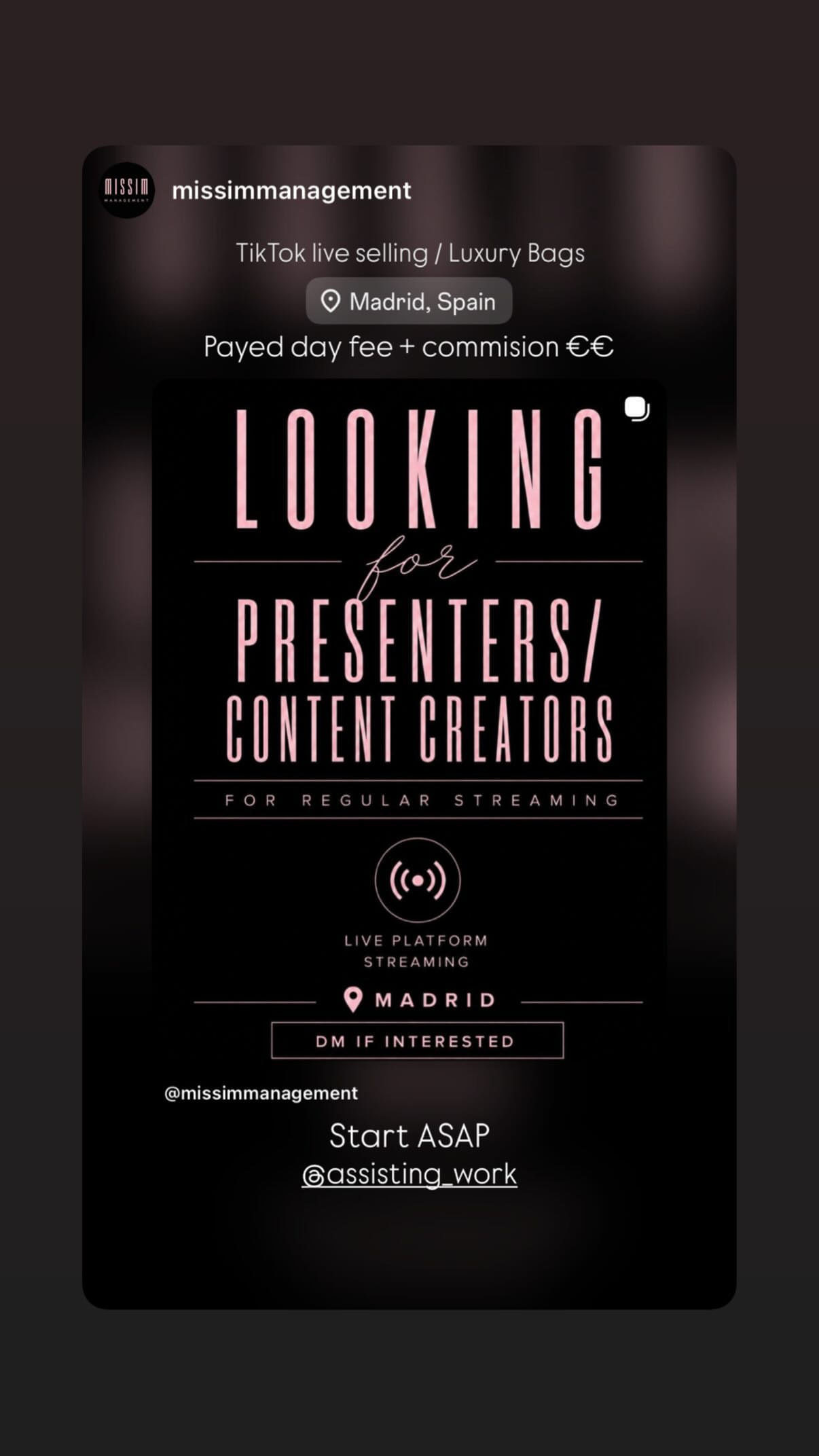 Job post media