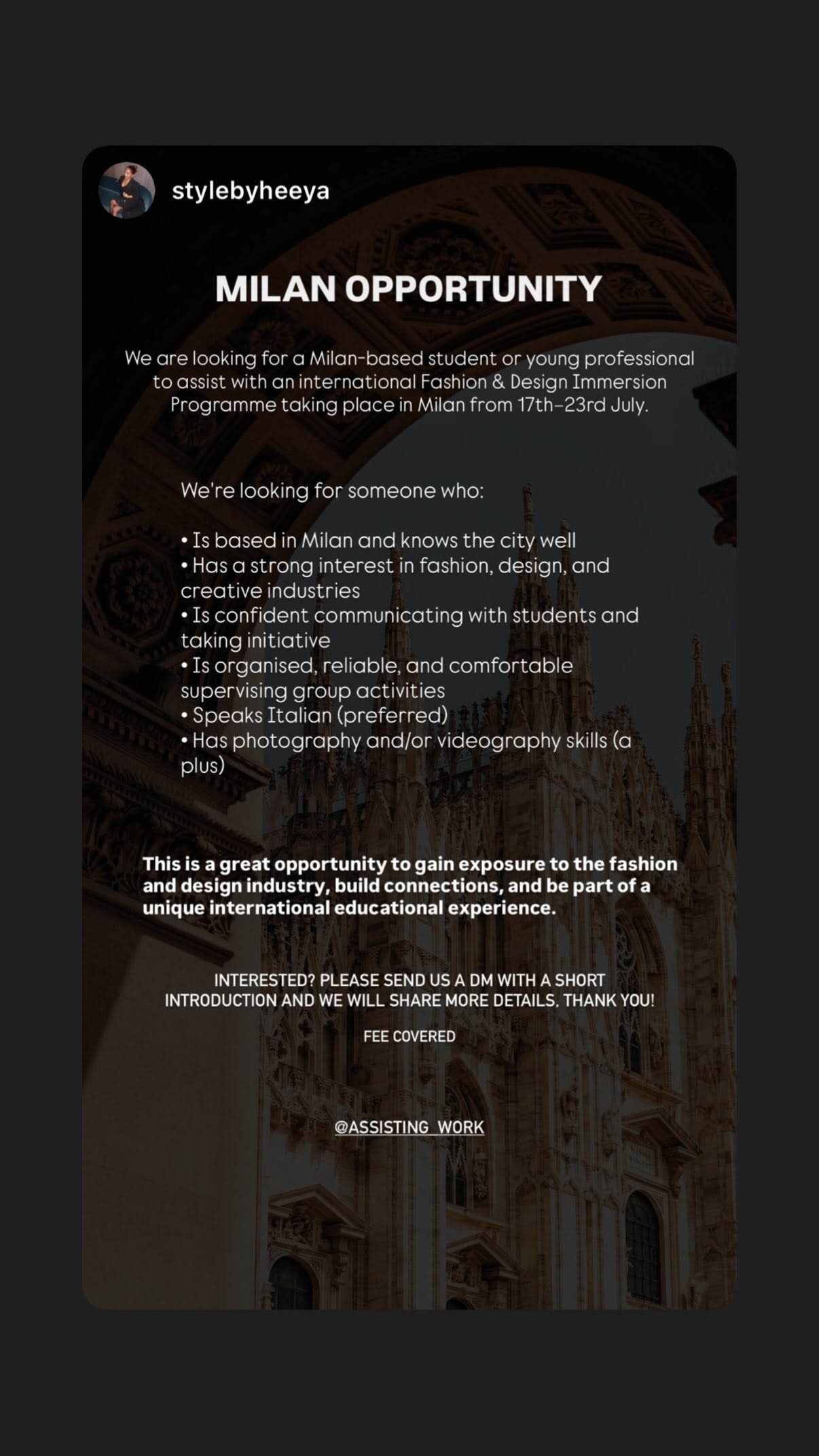 Job post media