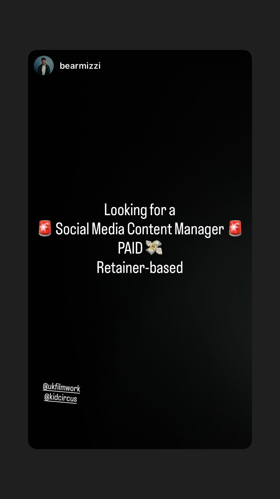 Job post media