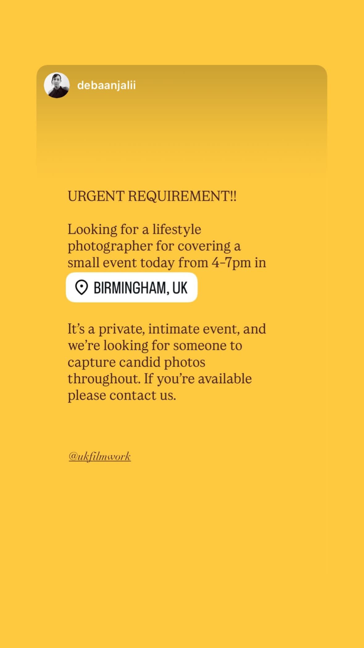 Job post media