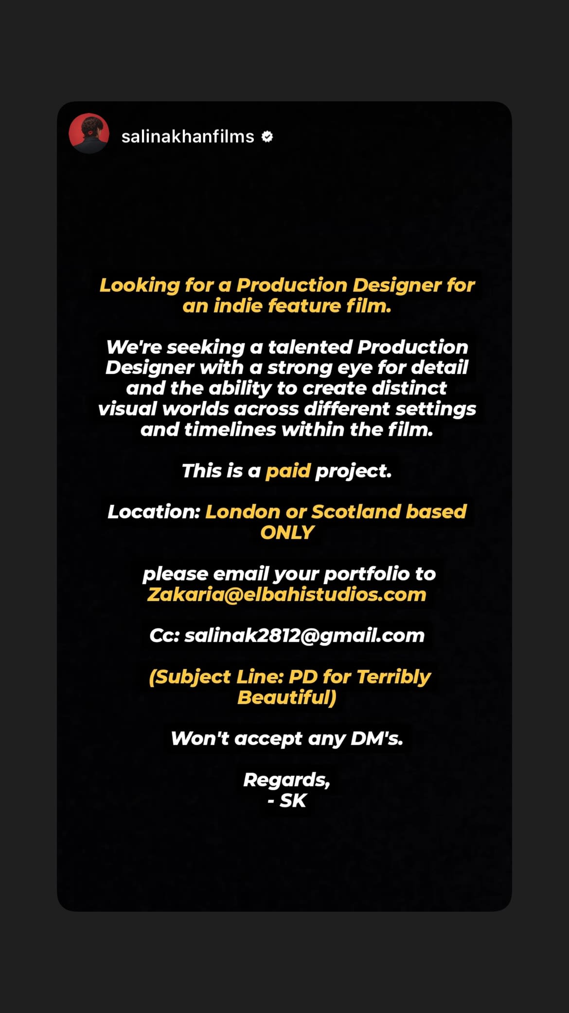 Job post media
