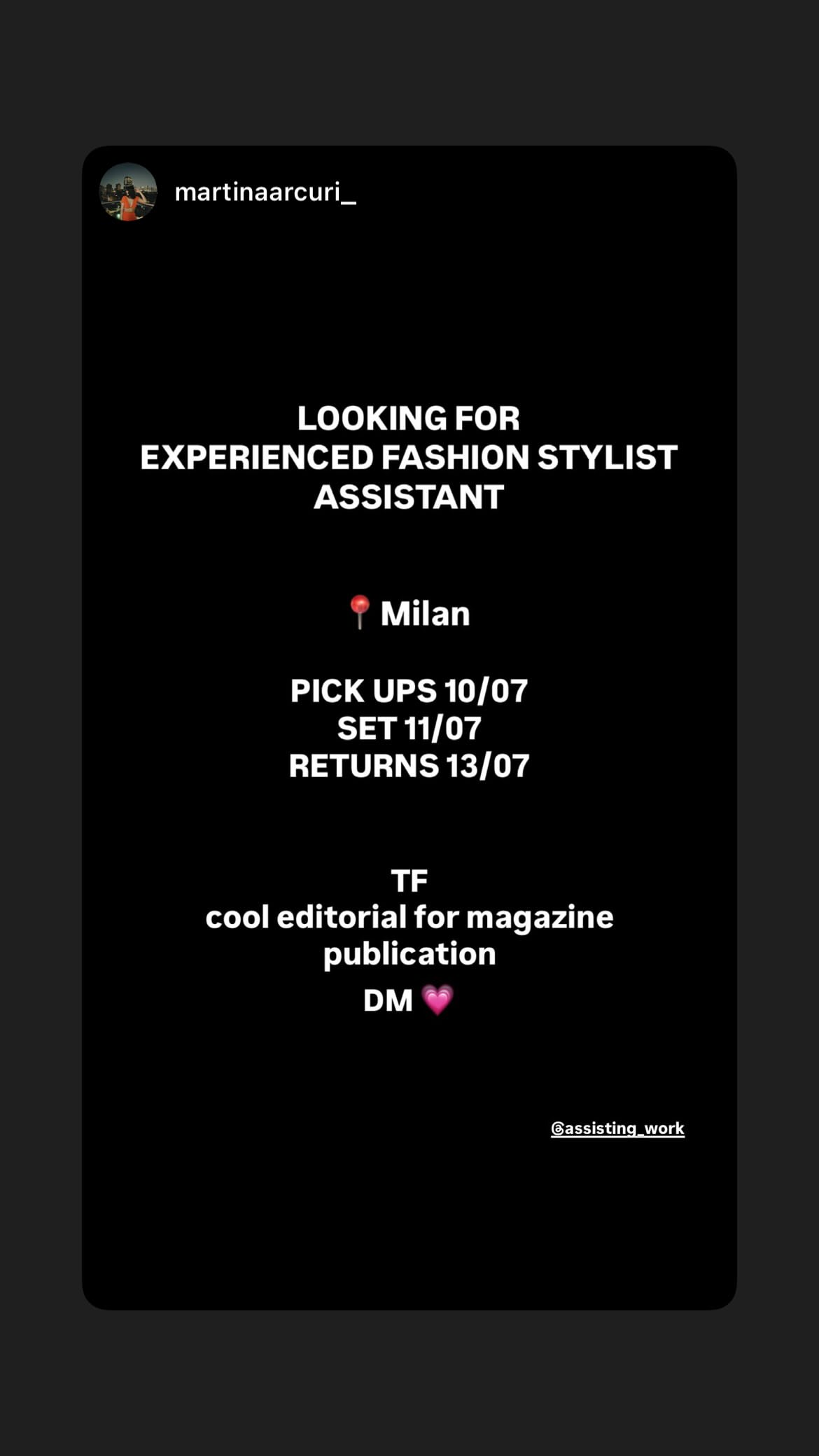 Job post media