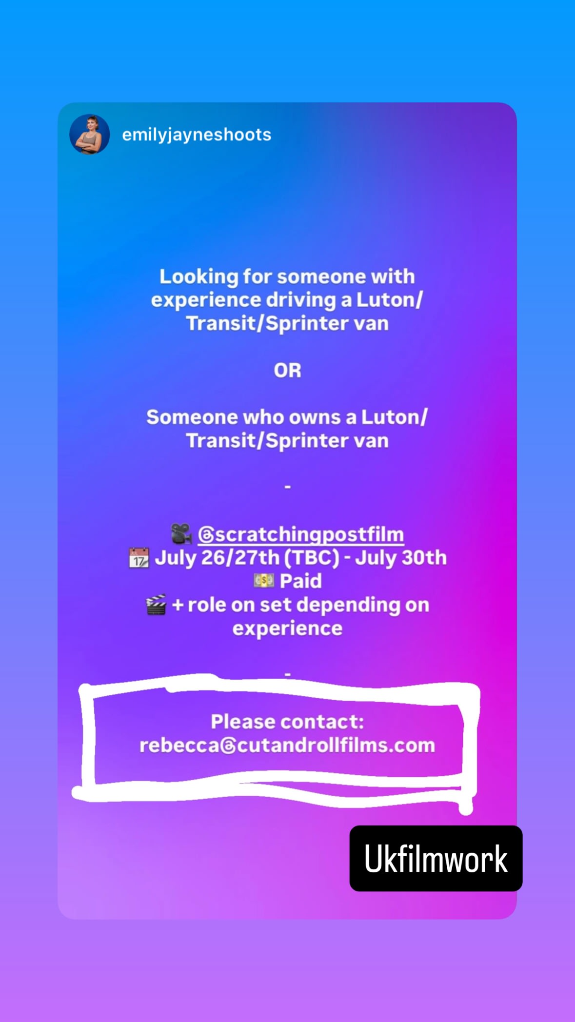 Job post media