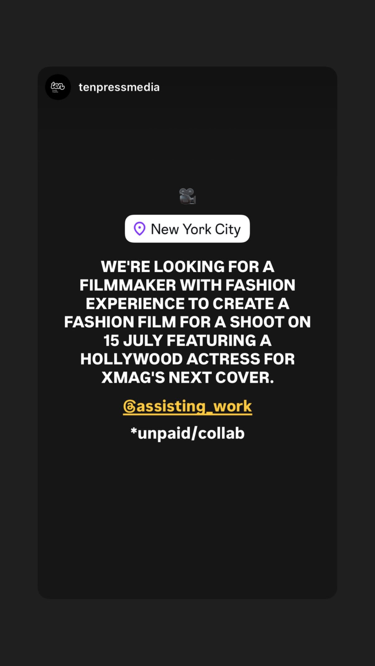 Job post media