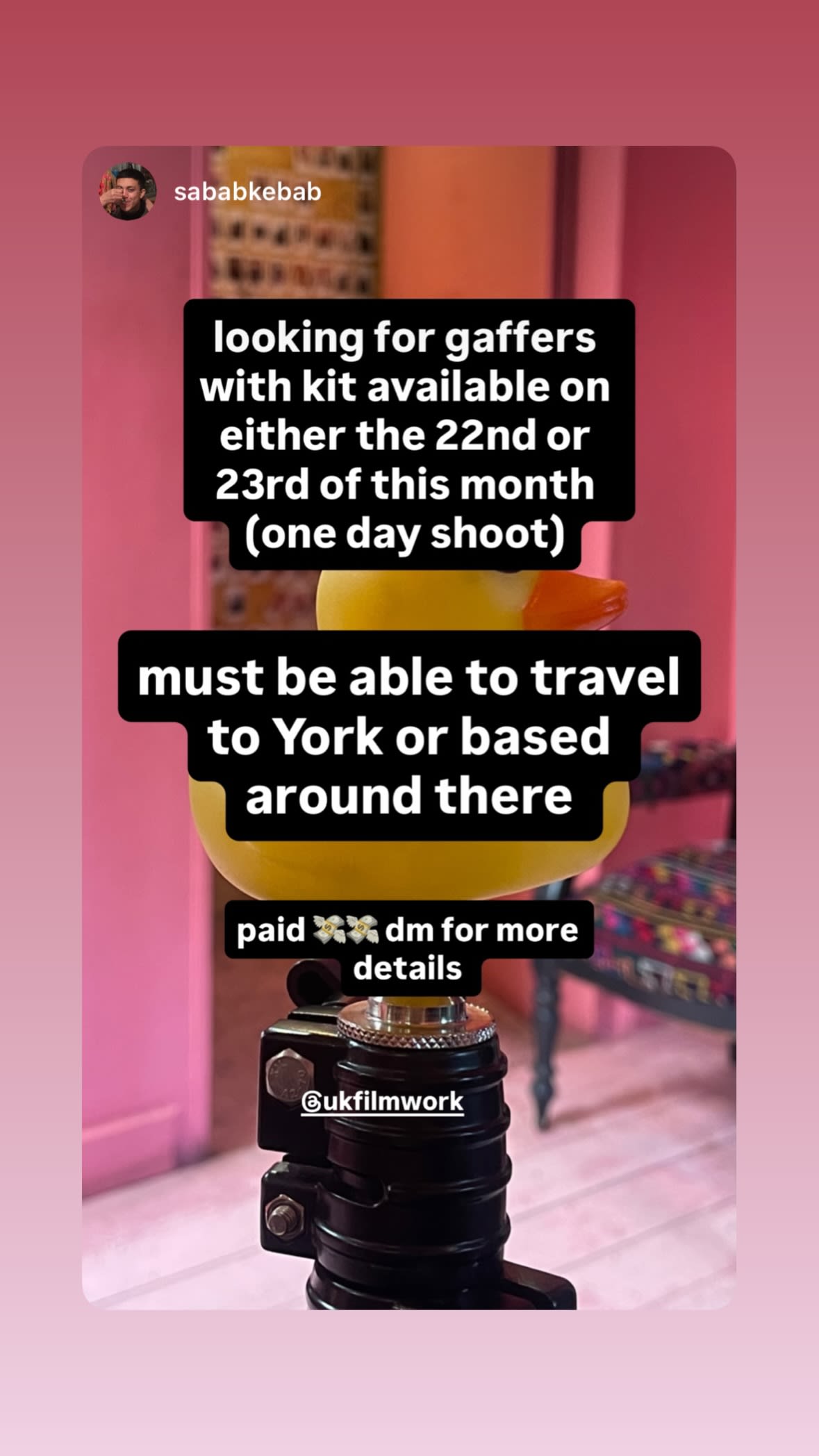 Job post media