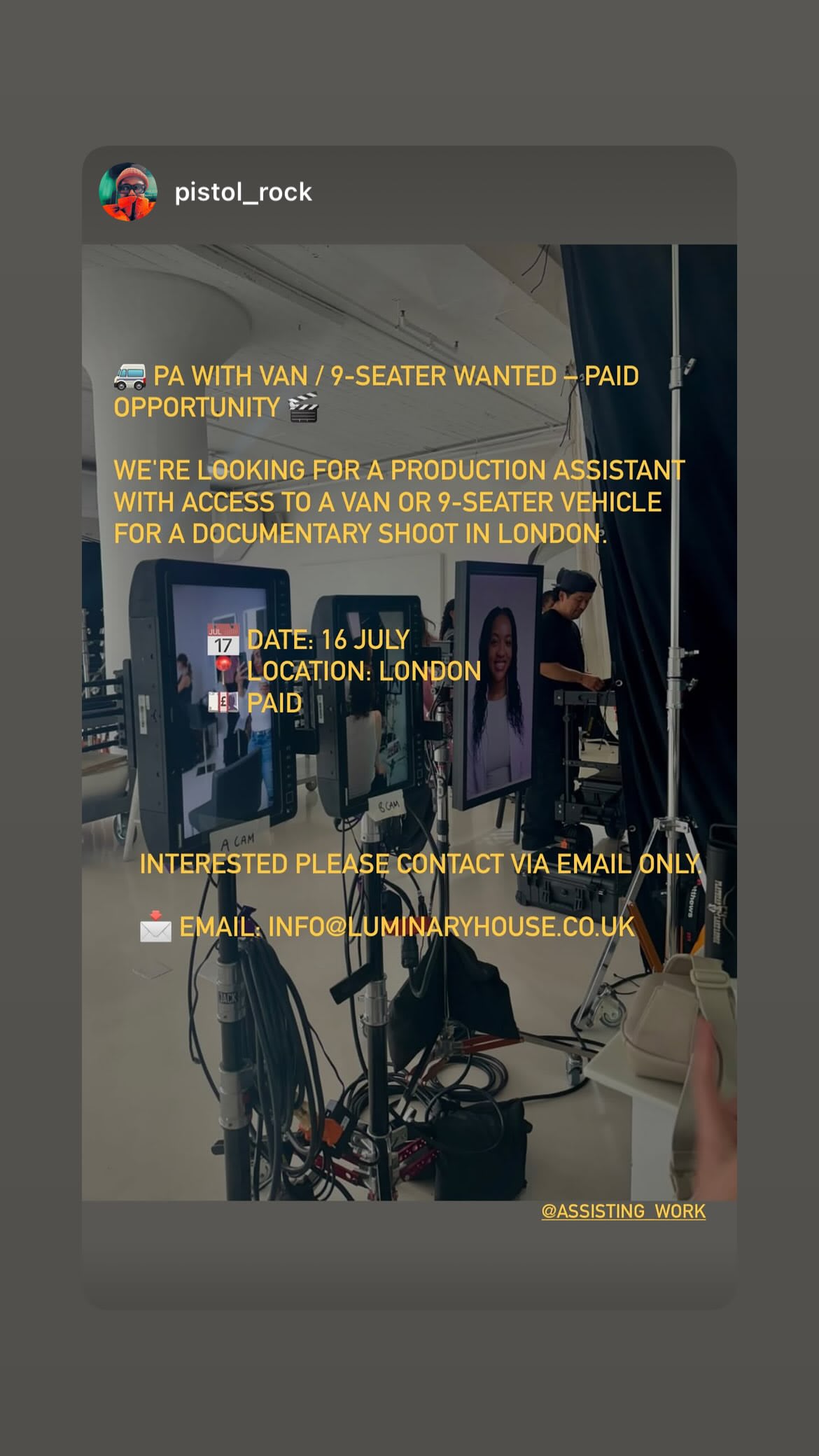Job post media