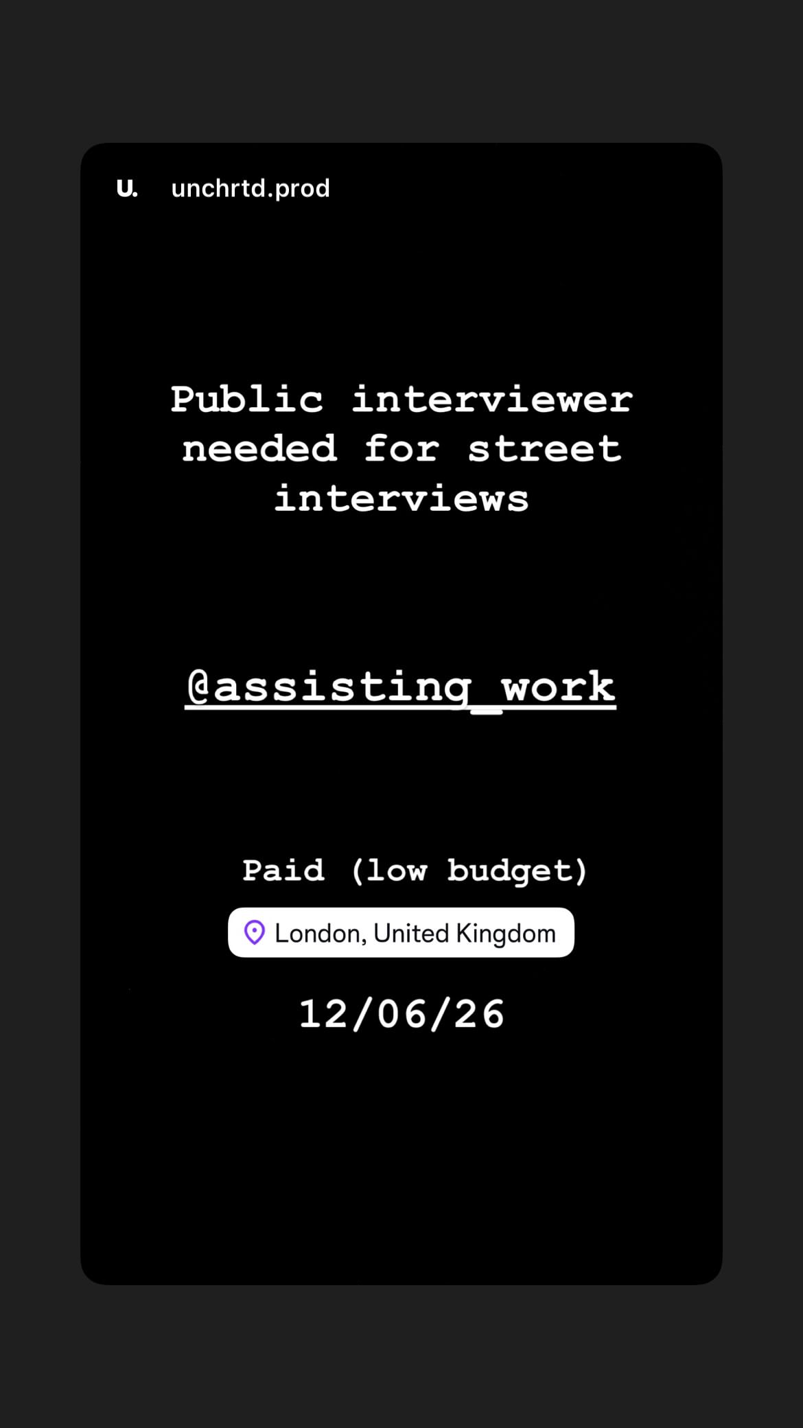 Job post media