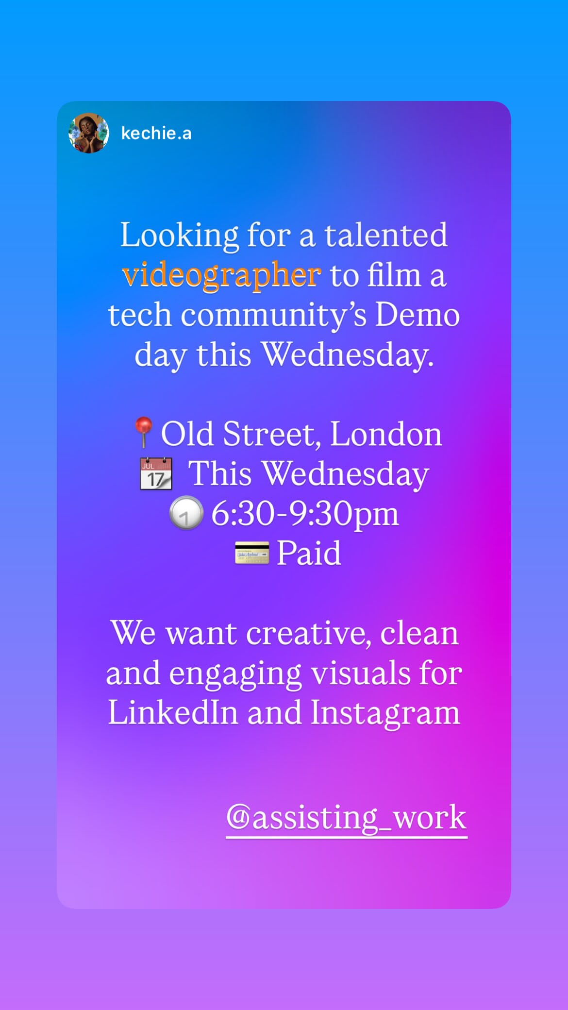 Job post media