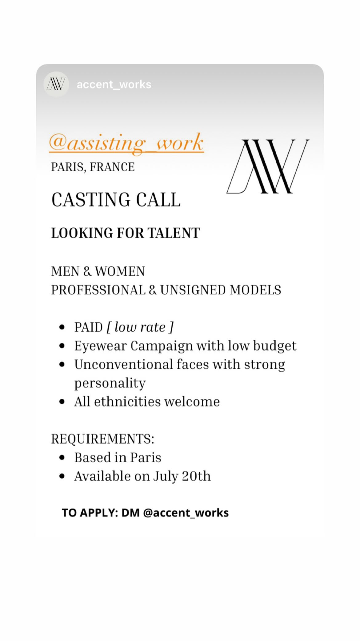 Job post media