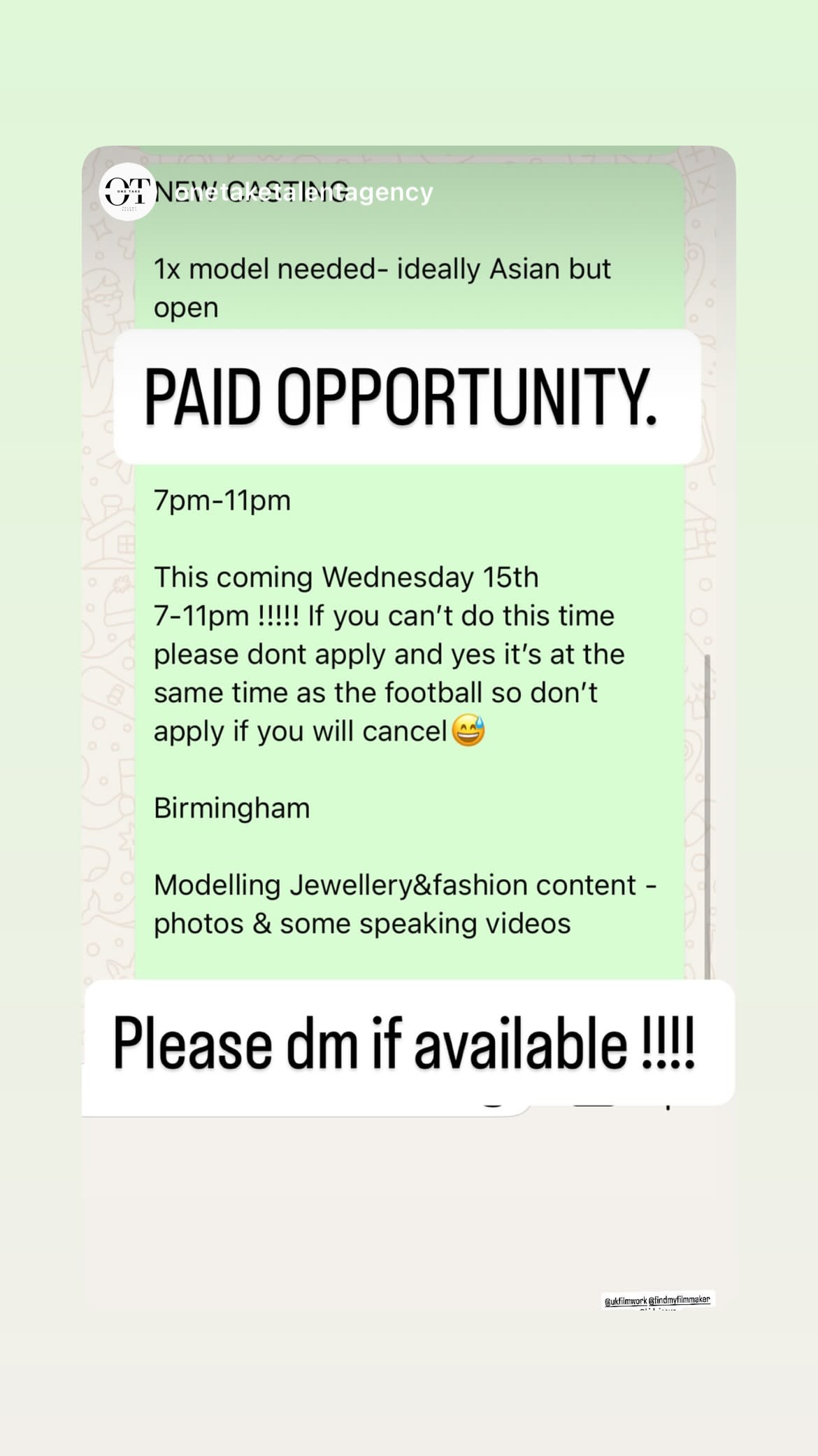Job post media