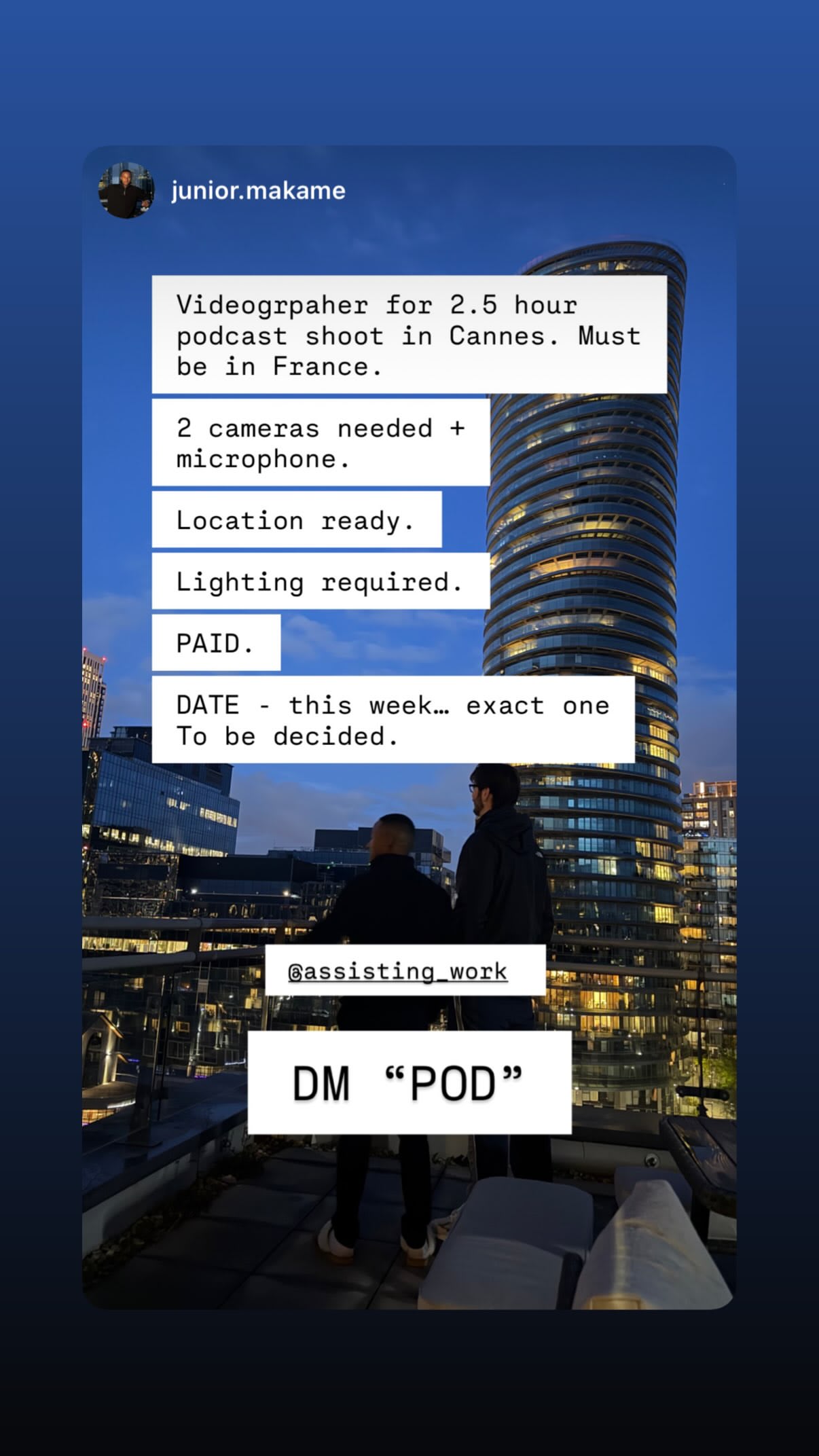 Job post media