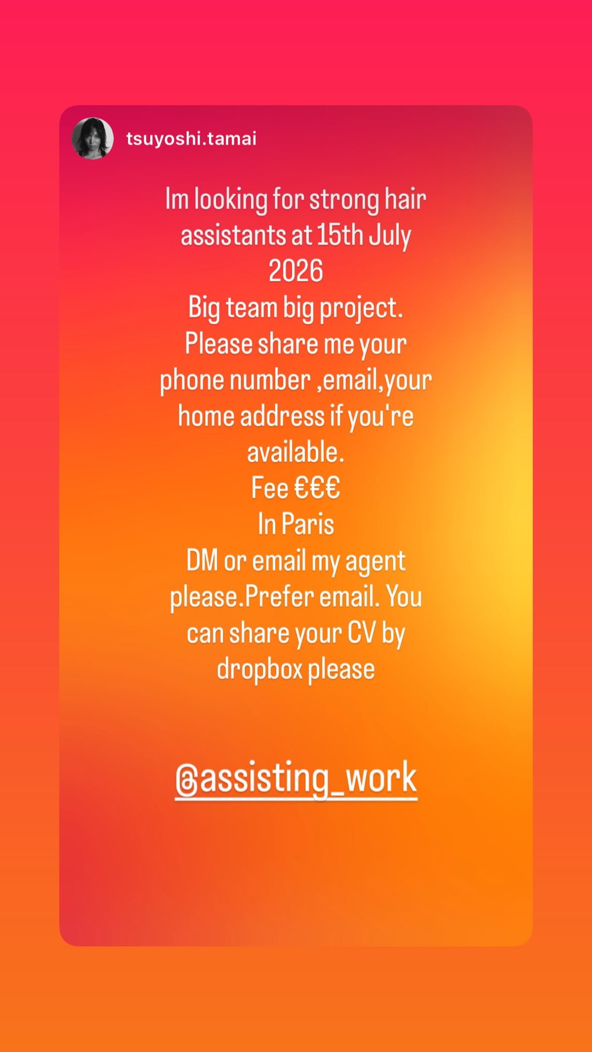 Job post media