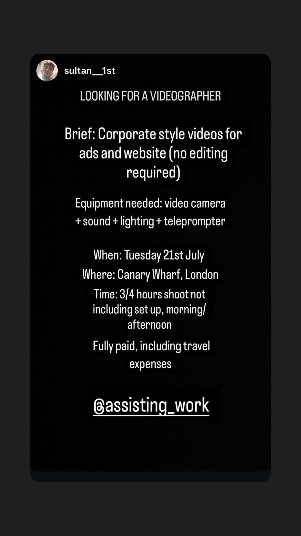 Job post media