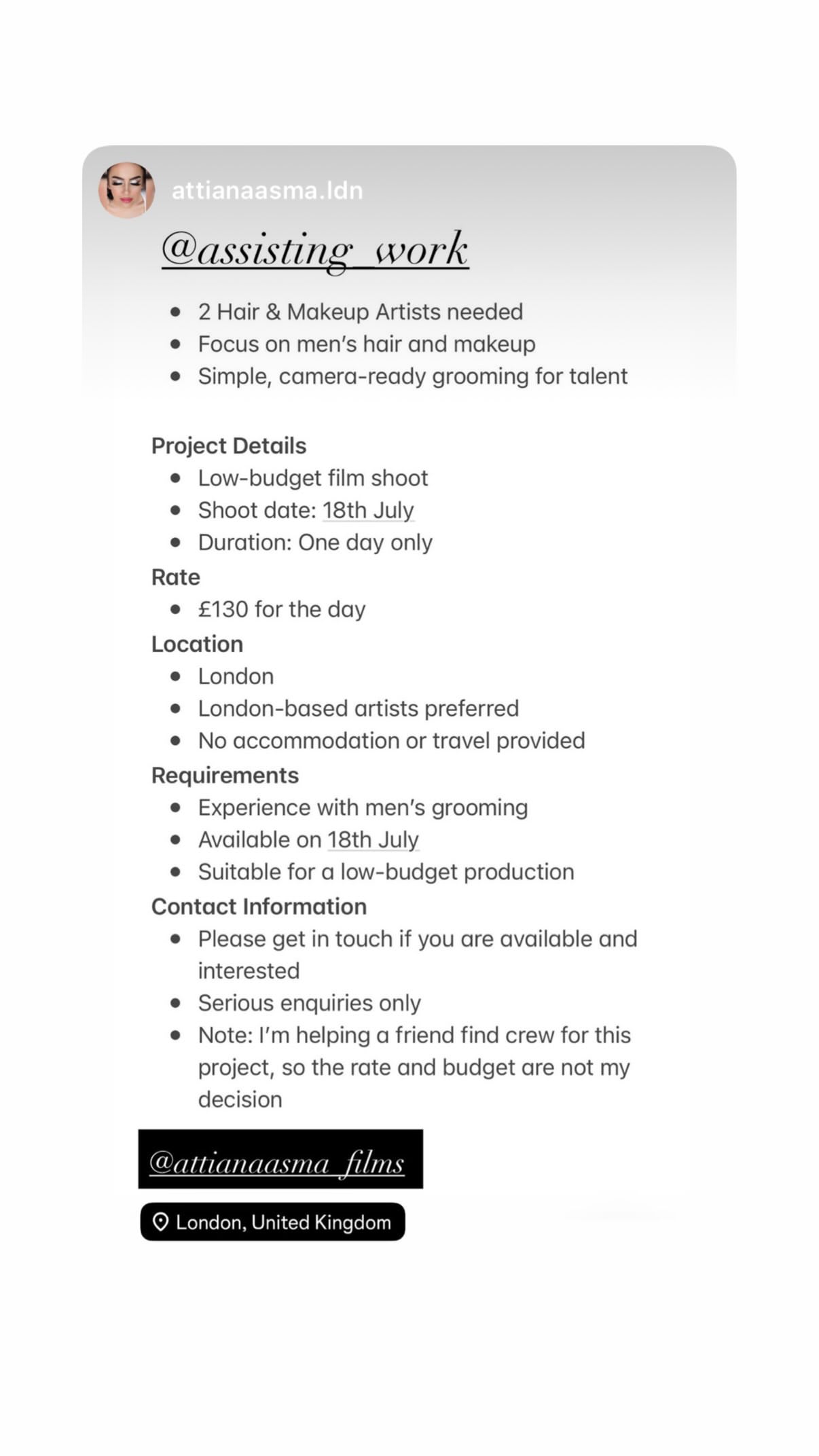 Job post media