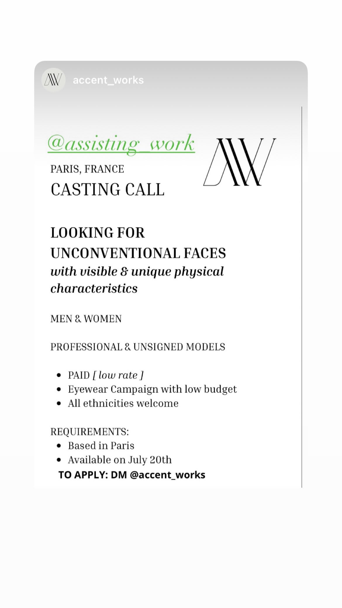 Job post media