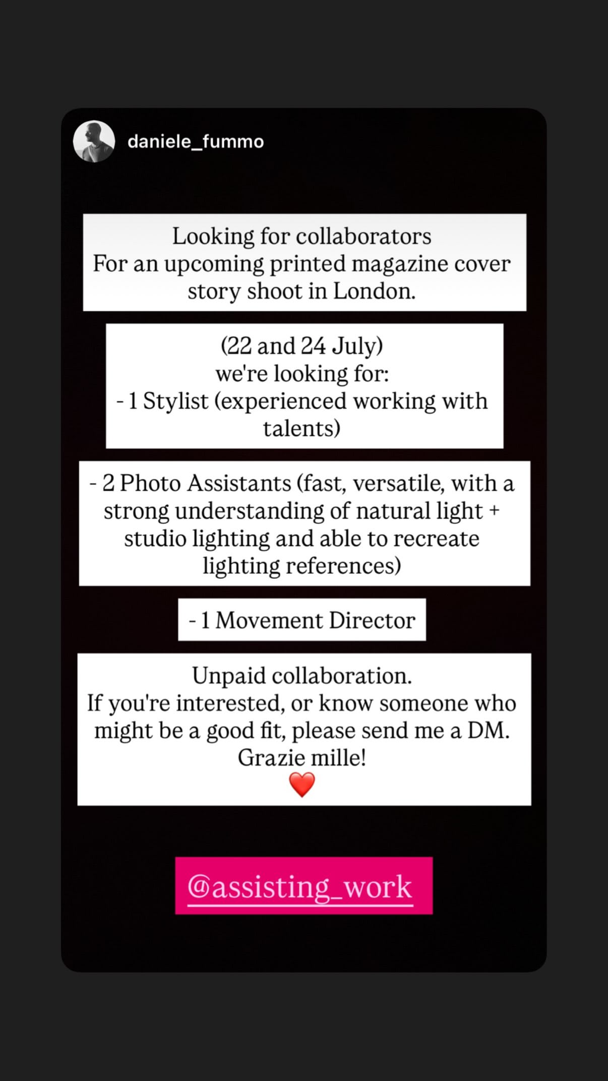 Job post media