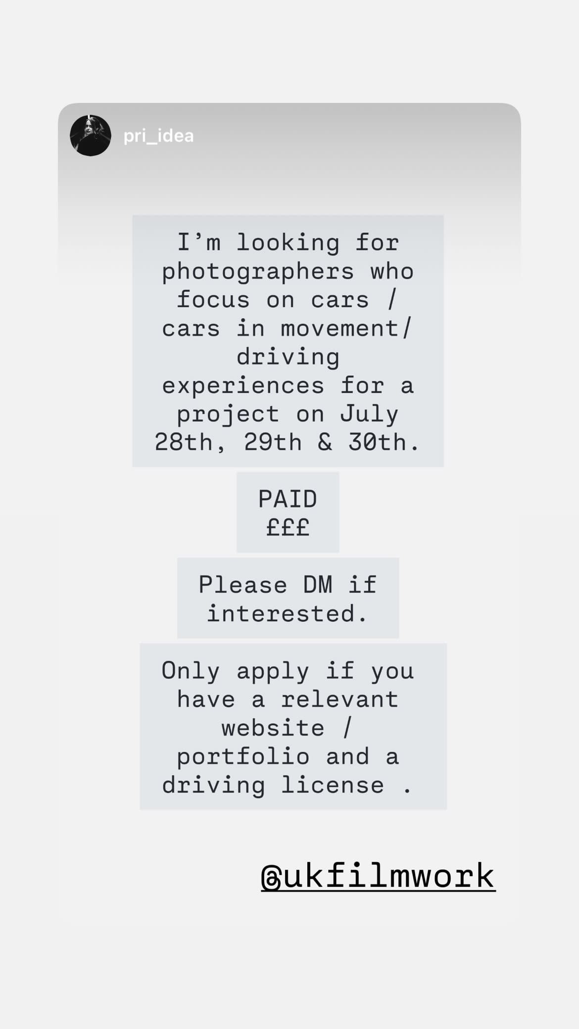 Job post media